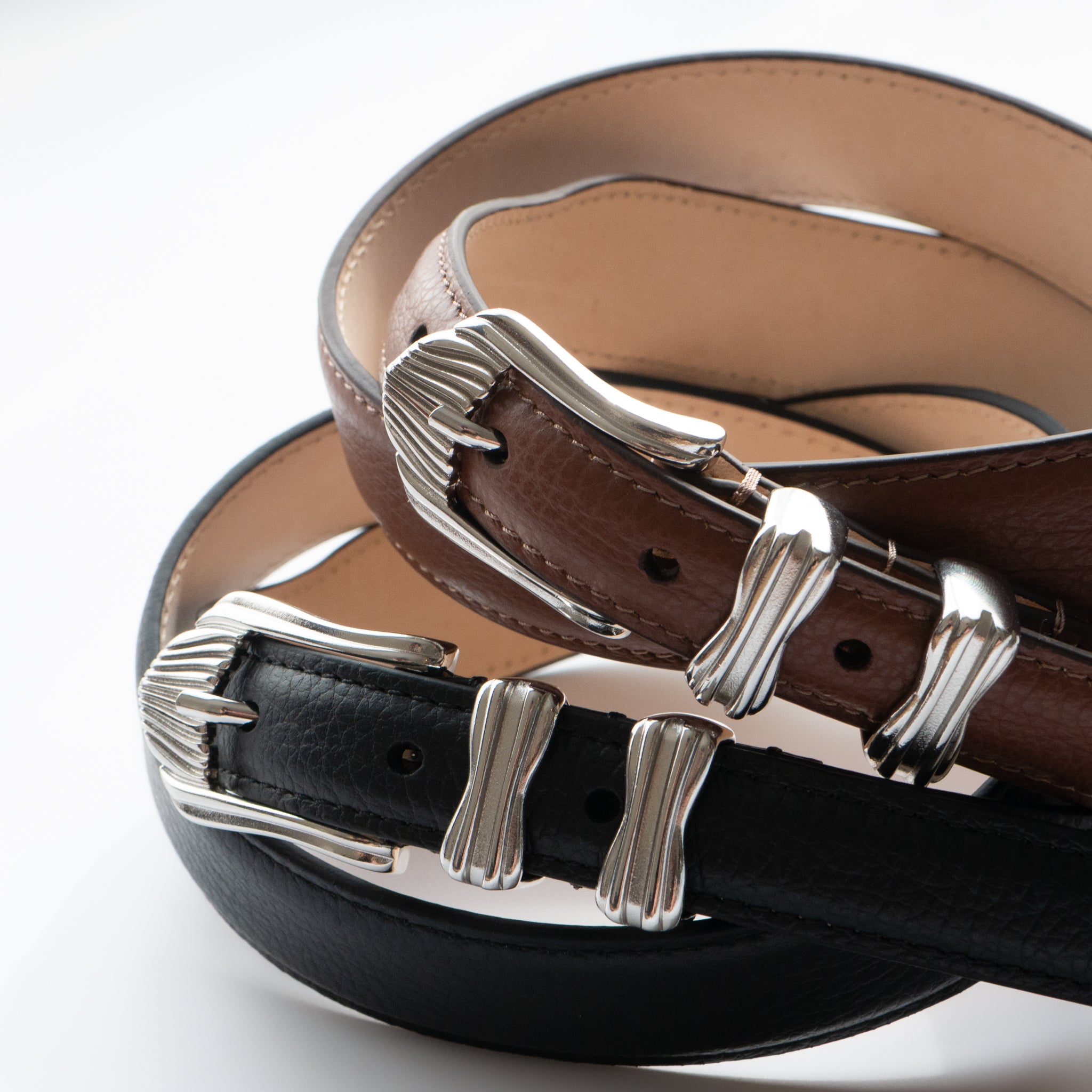 シュリンクエンボスレザー ウェスタンベルト W05 | 20/30mm