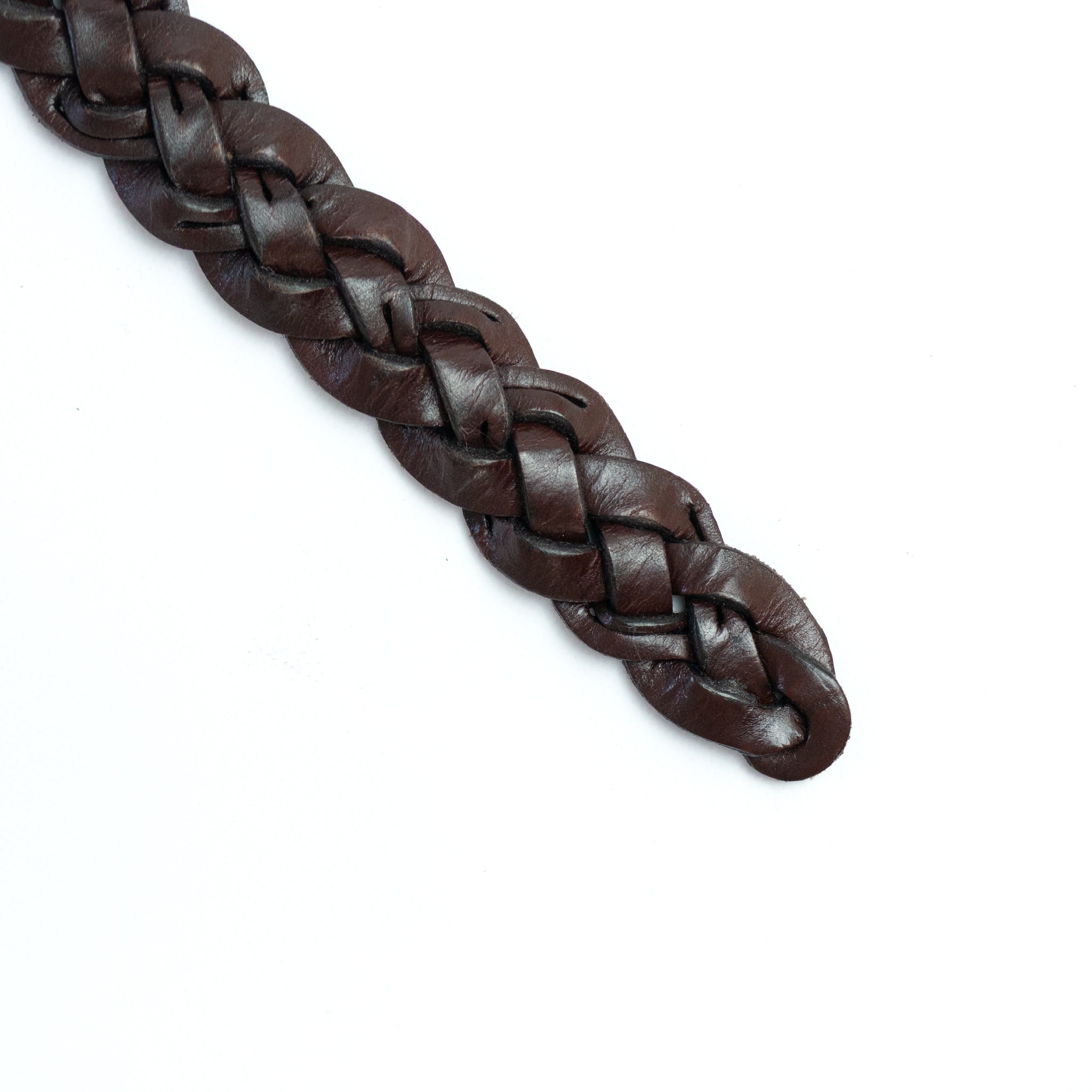HAND-BRAIDED / asolina | leather mesh belt | W06