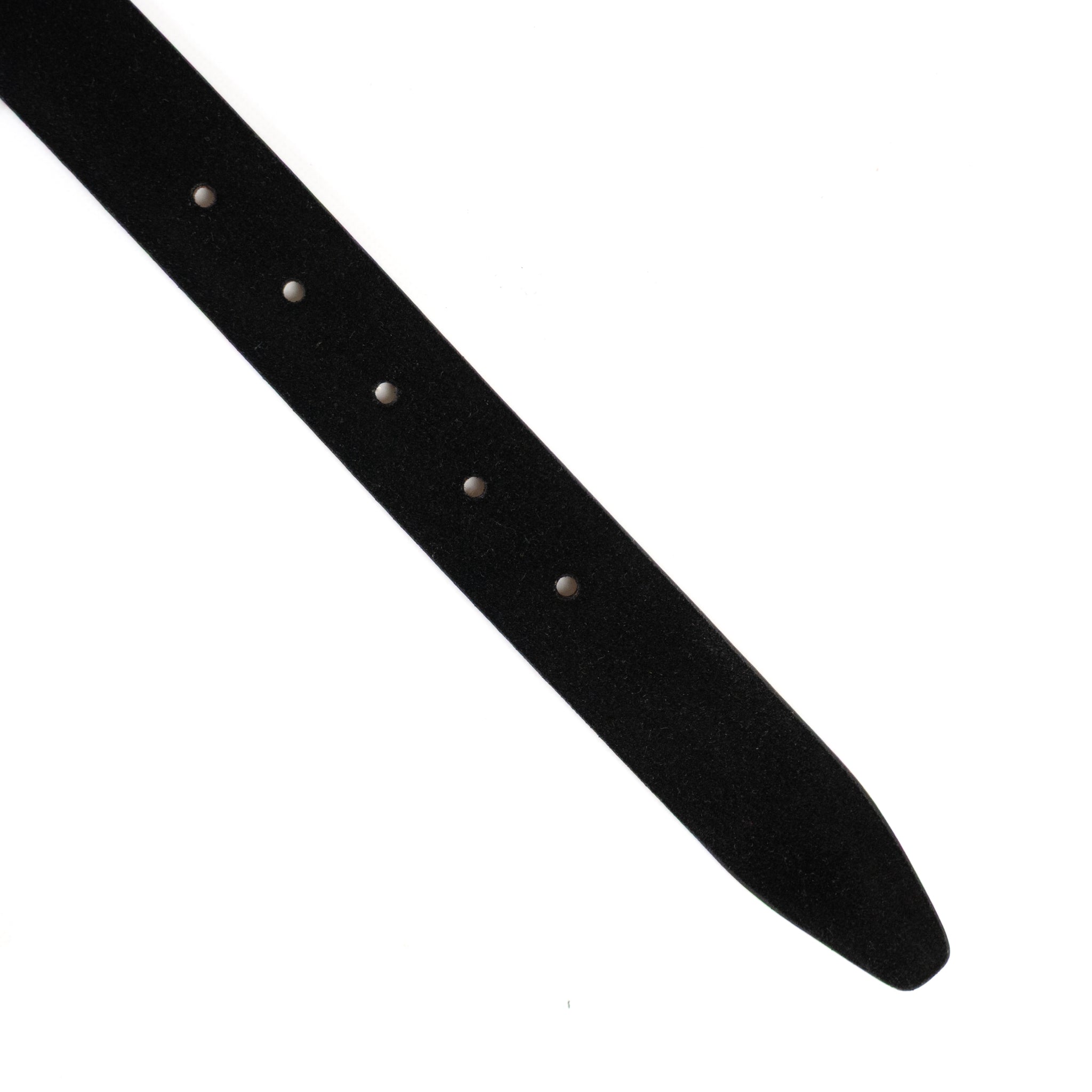 ROPE BUCKLE SUEDE BELT / GOLD BUCKLE