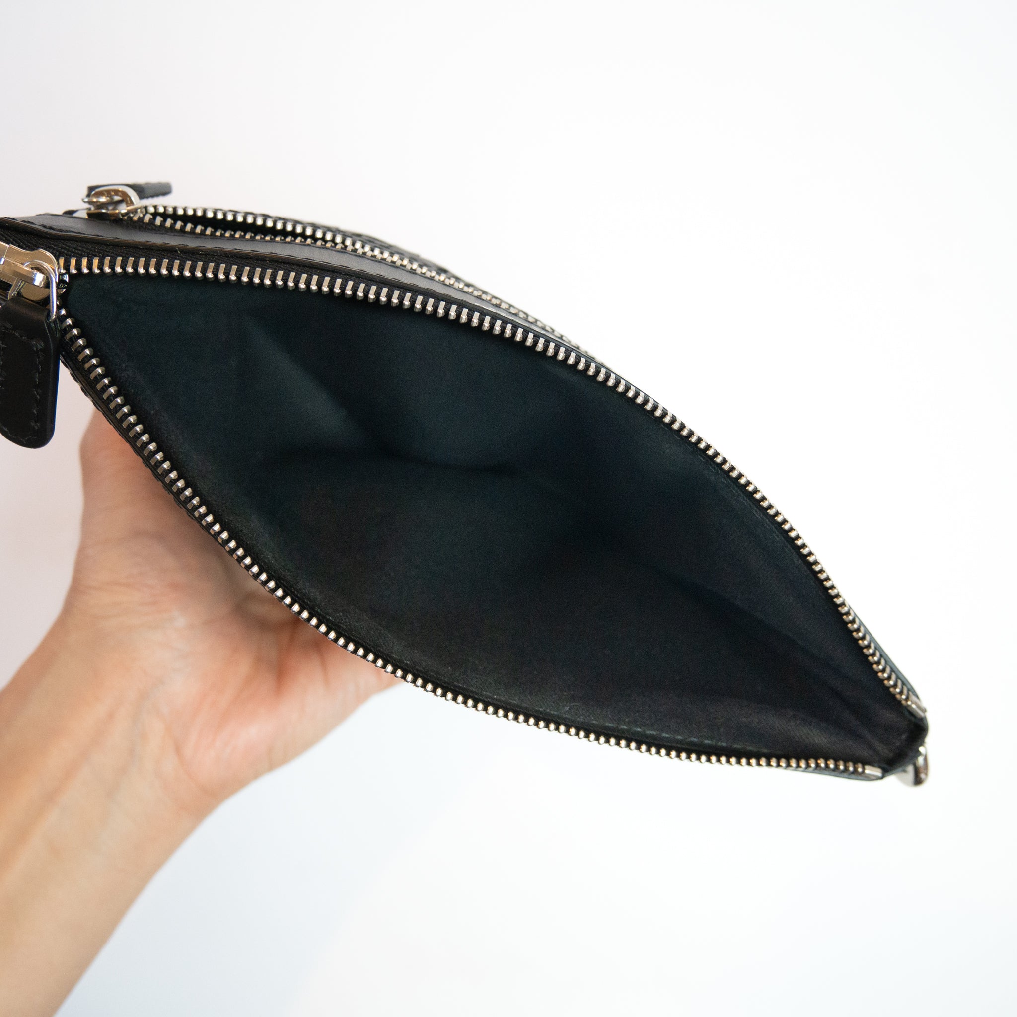 フラットポーチ カーフレザー | KELLY 2