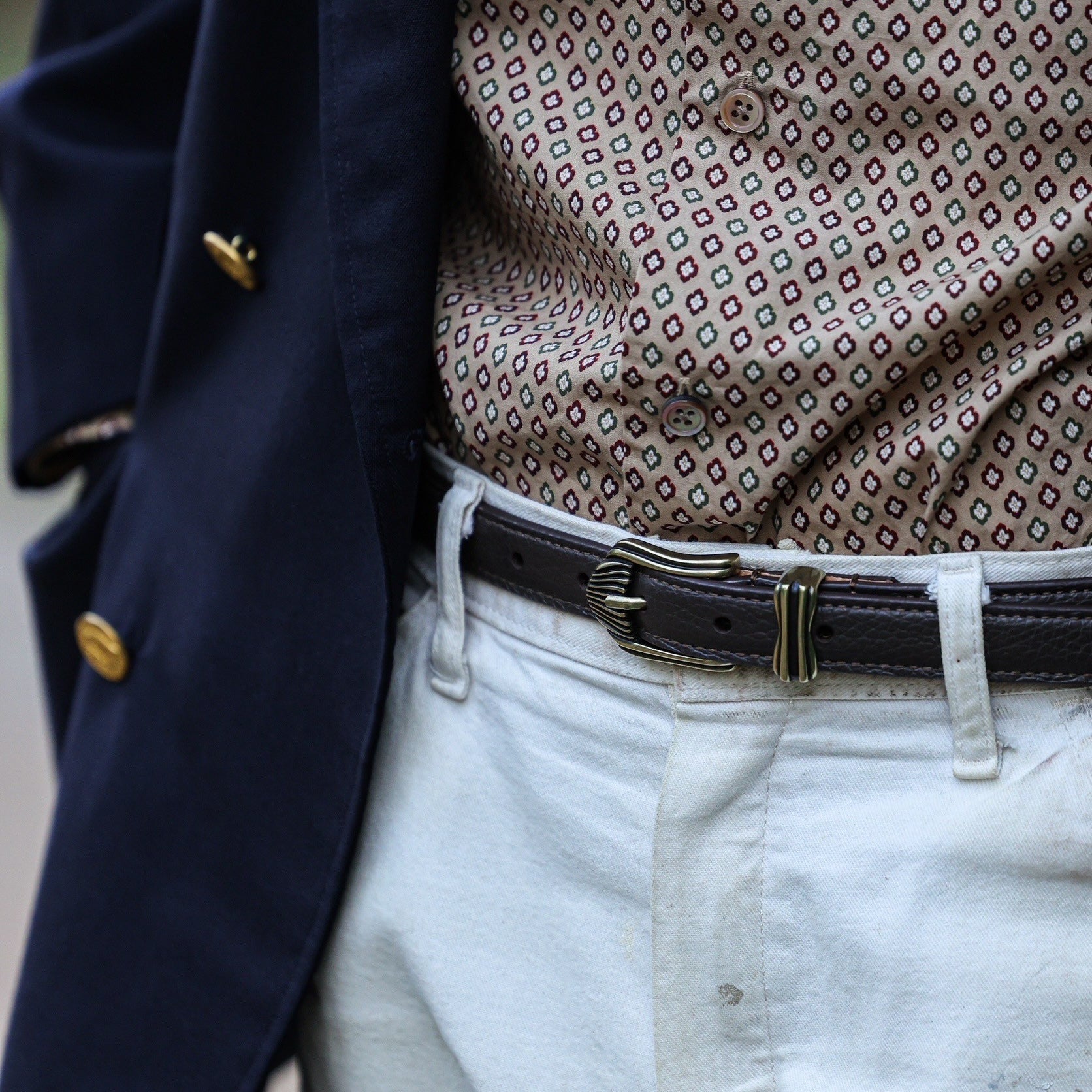 【COLLABORATION】 polpetta / LEATHER WESTERN BELT