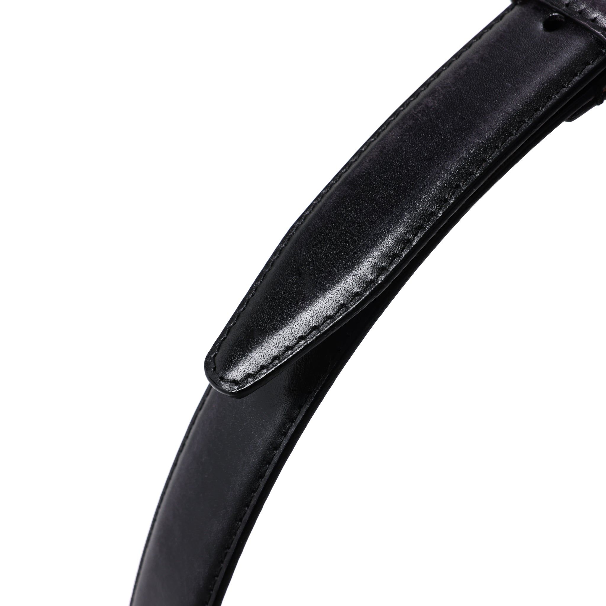 カーフレザー コンパクトバックルベルト | 30mm