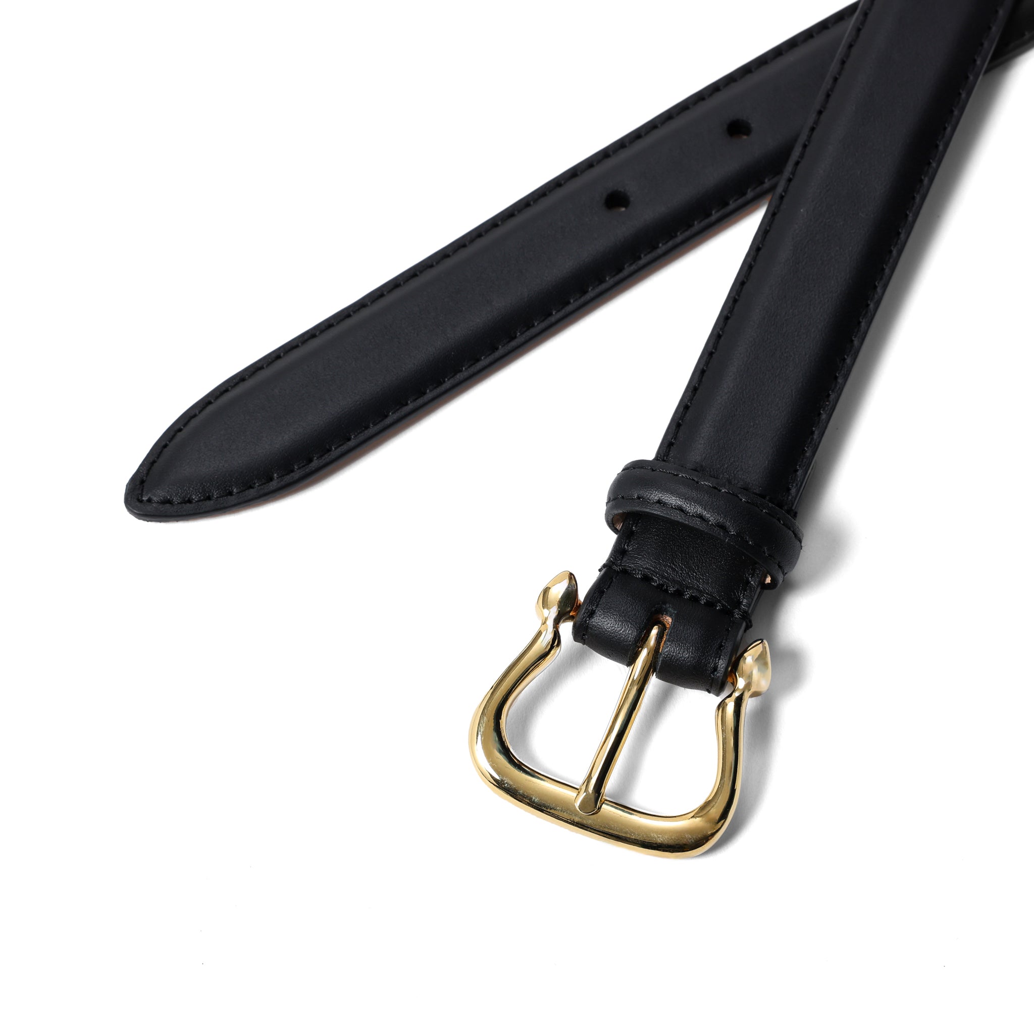 スムースレザー ベルト ARCO (GOLD) | 25mm