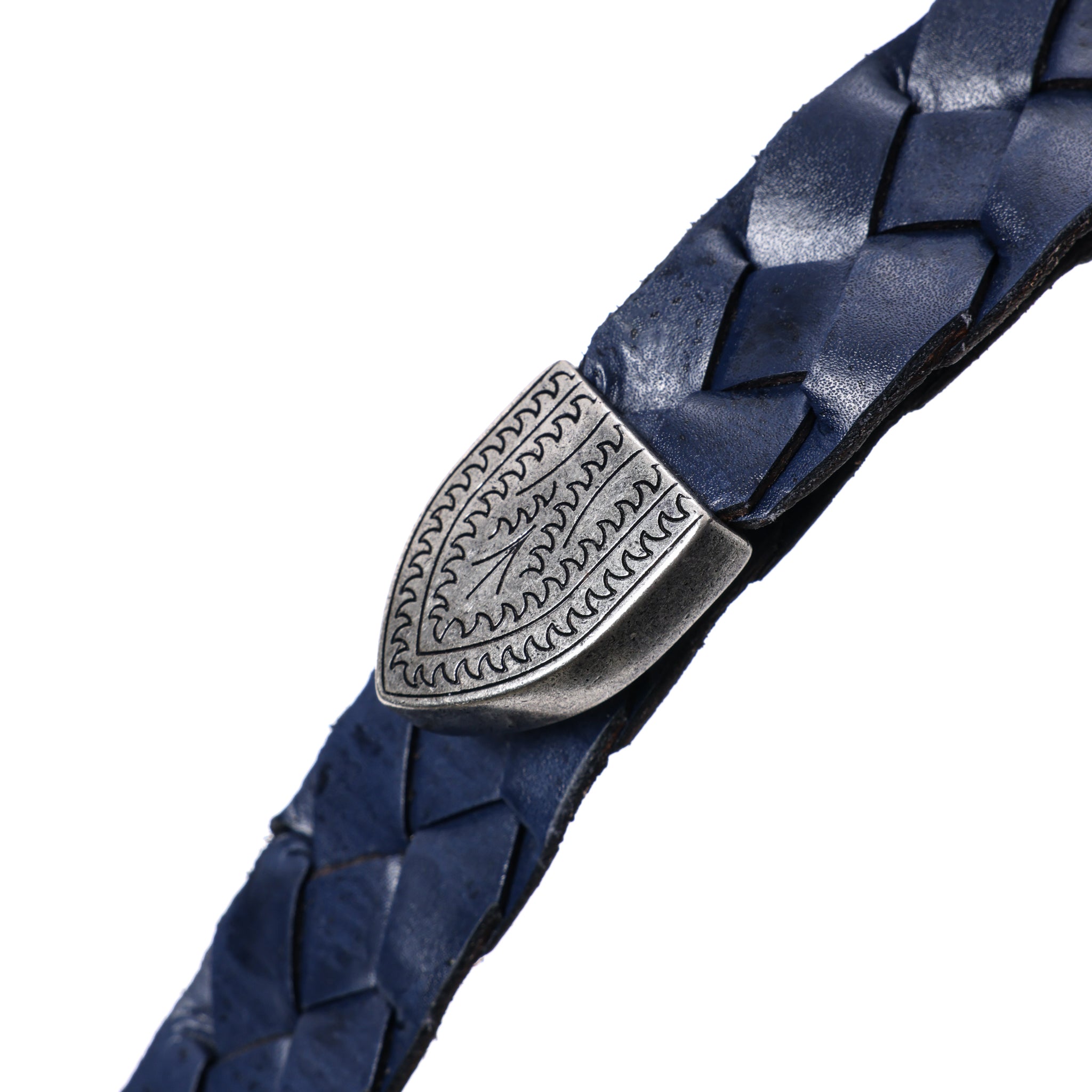 カウレザー ウェスタンメッシュベルト W08 (SILVER) | 25mm