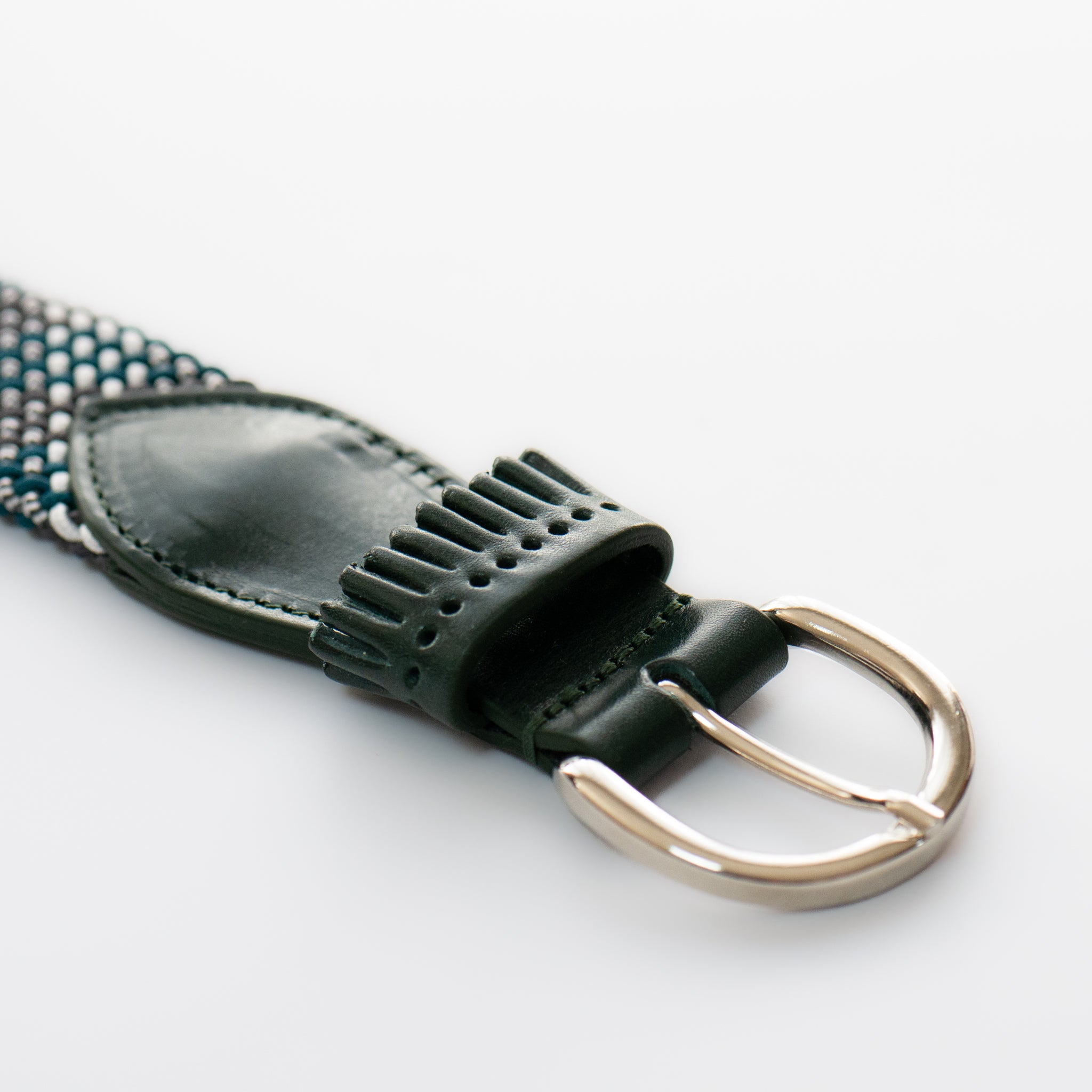 frangia 1° | Leather combination mesh BELT / E