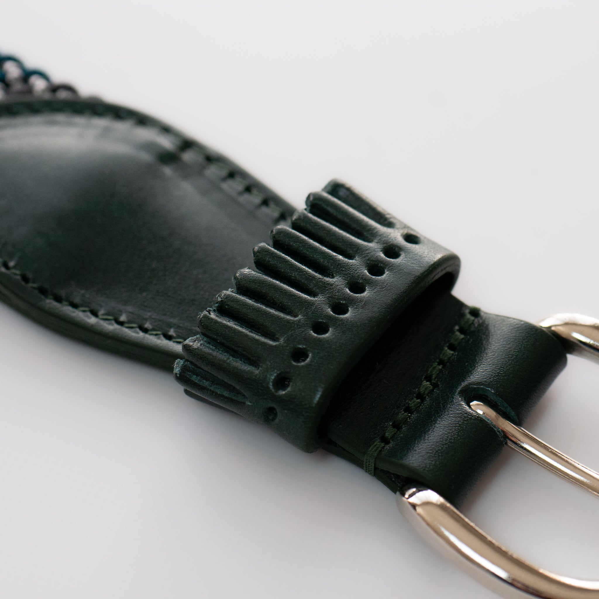frangia 1° | Leather combination mesh BELT / E