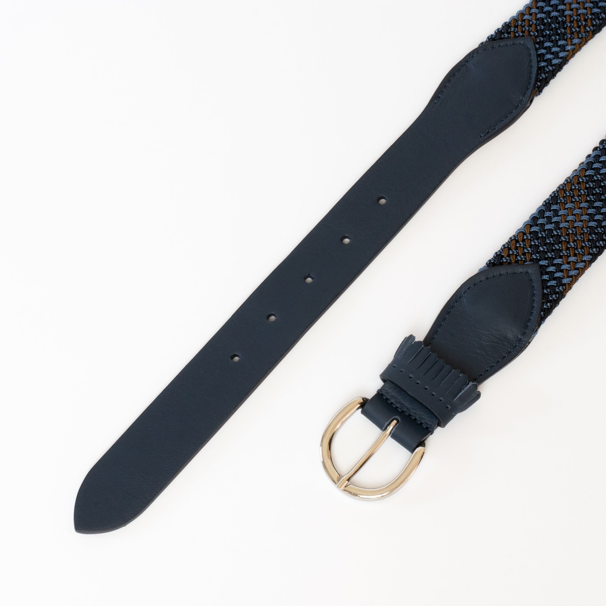 frangia 1° | Leather combination mesh BELT / E
