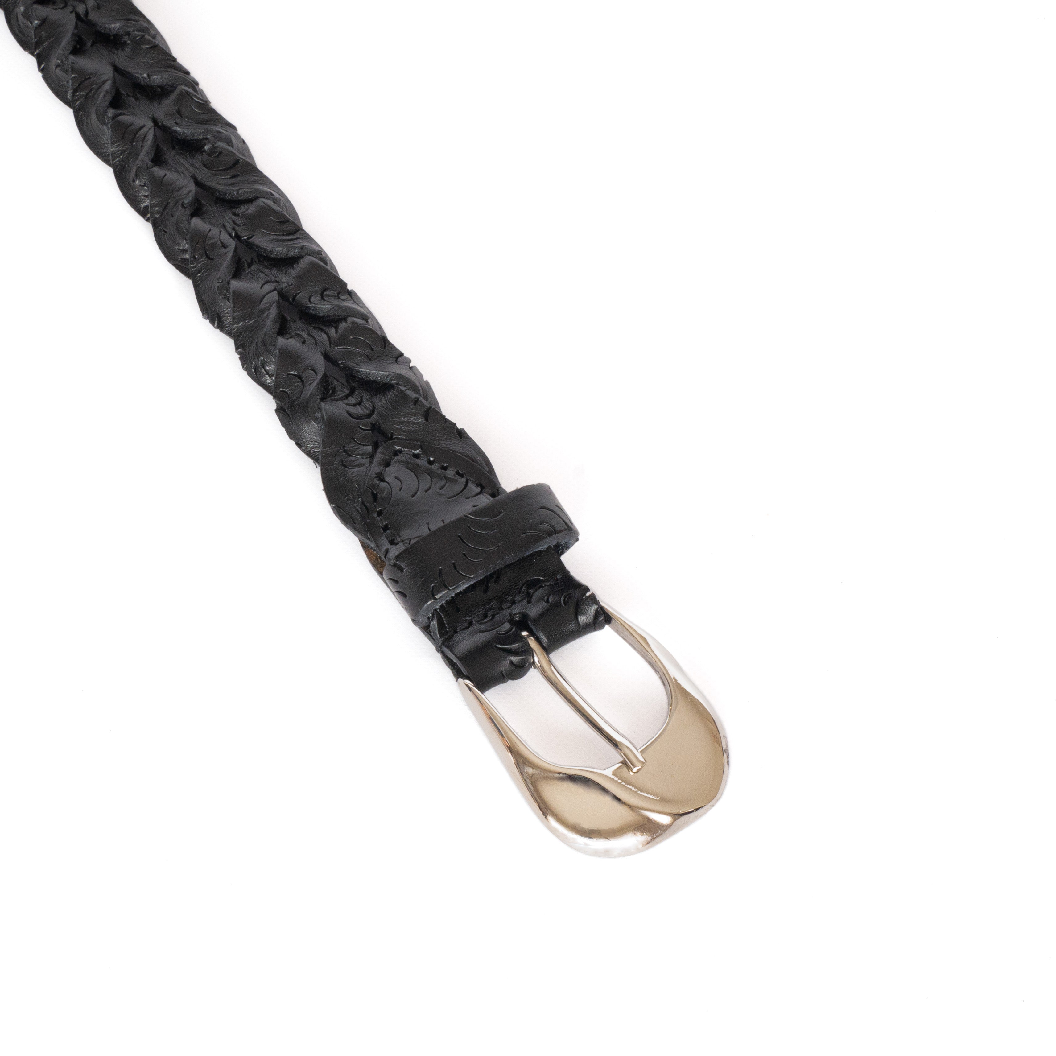 puntale cutting mesh BELT / SILVER BUCKLE