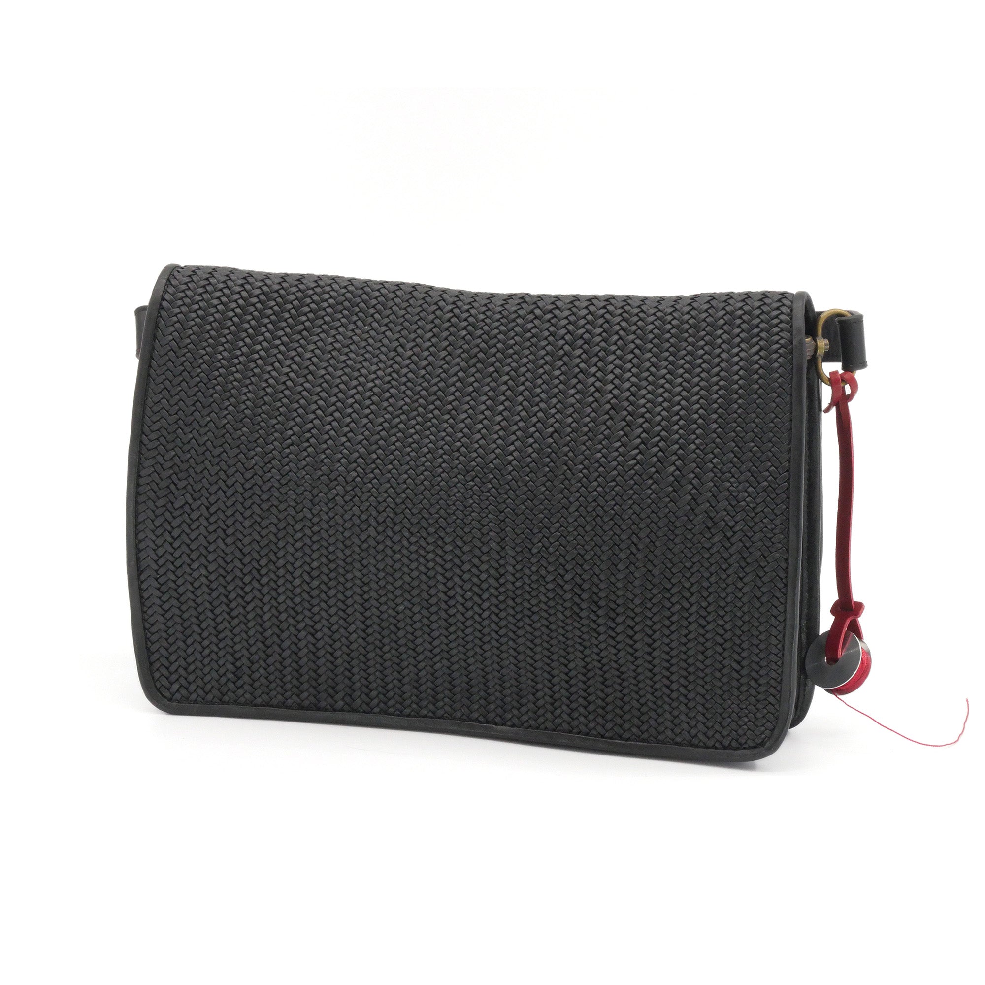 pochetta レザーイントレチャート クラッチ & サコッシュ 2way バッグ