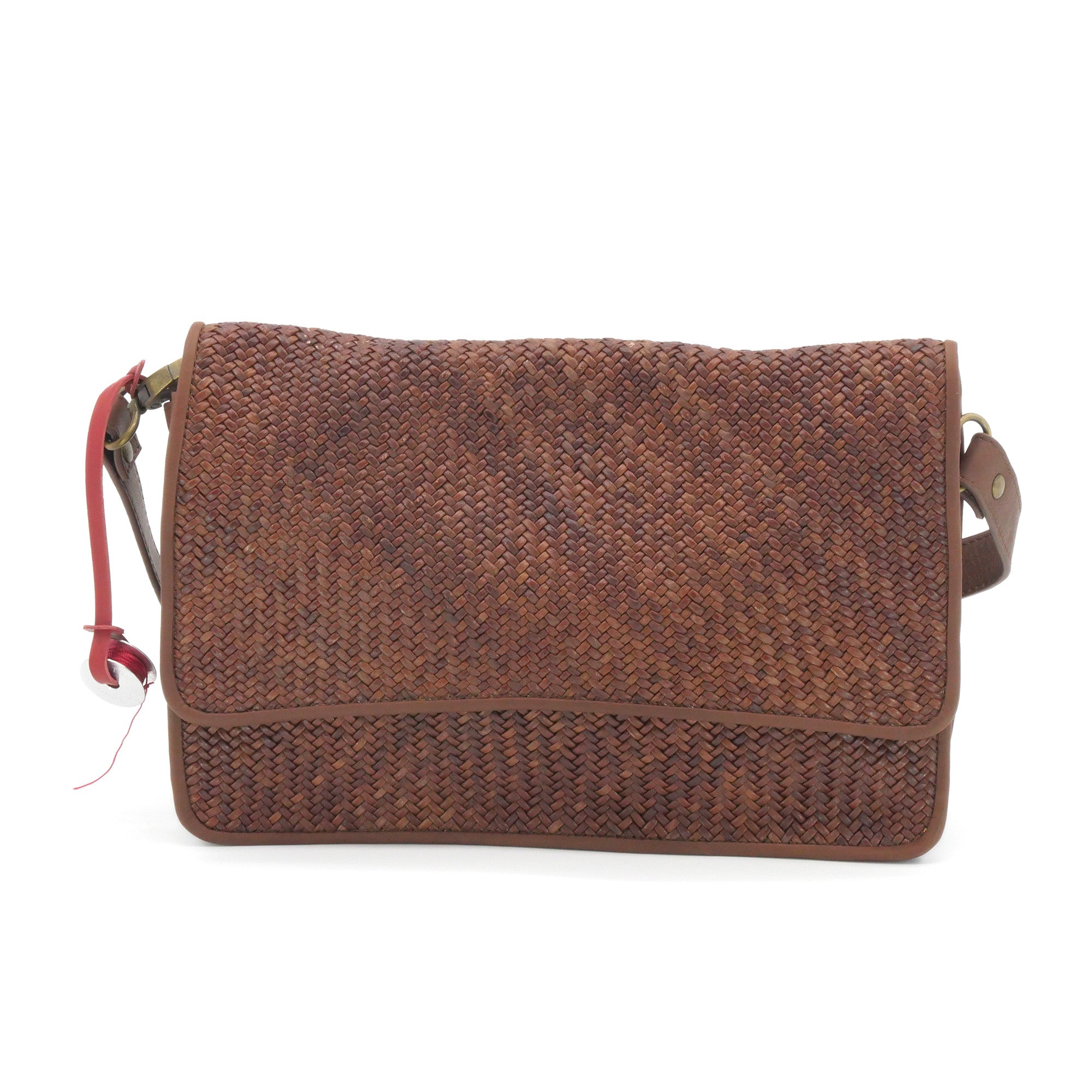 pochetta レザーイントレチャート クラッチ & サコッシュ 2way バッグ