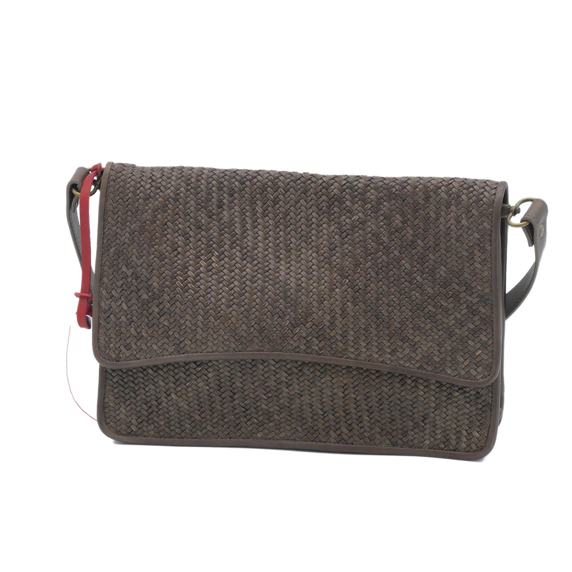 pochetta レザーイントレチャート クラッチ & サコッシュ 2way バッグ