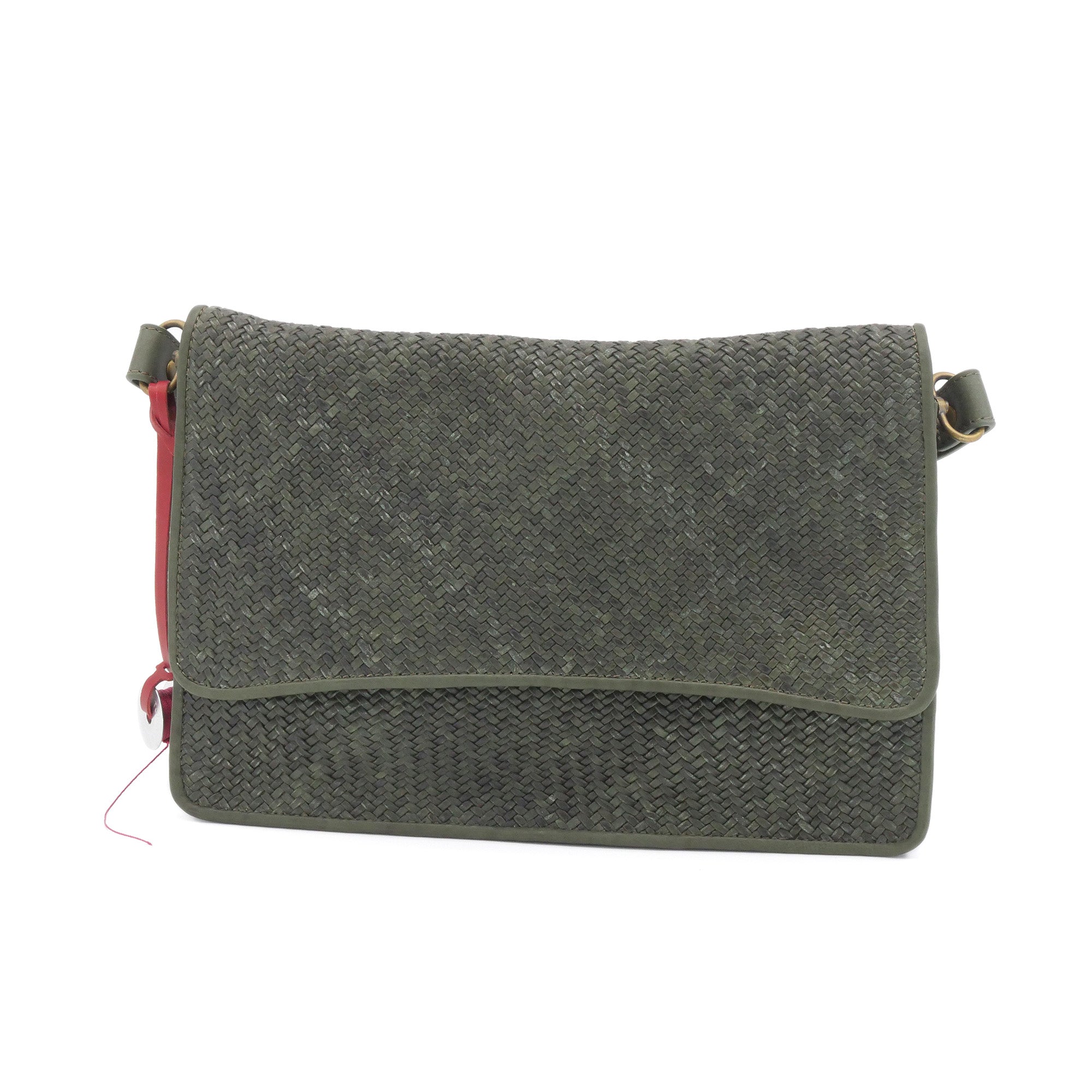 pochetta レザーイントレチャート クラッチ & サコッシュ 2way バッグ