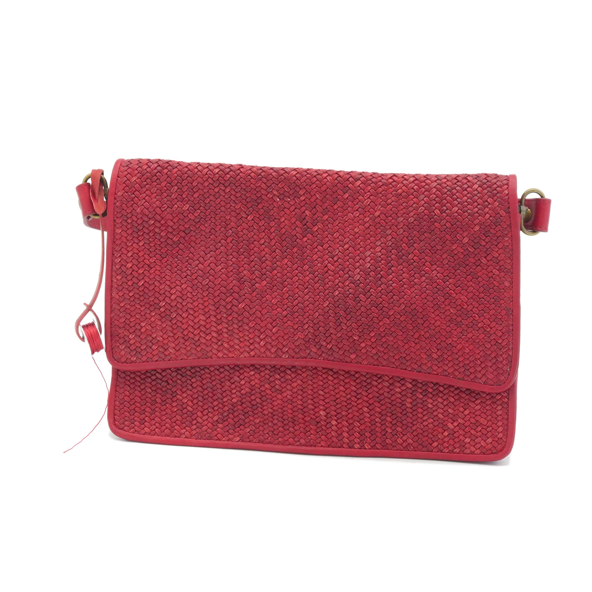 pochetta レザーイントレチャート クラッチ & サコッシュ 2way バッグ