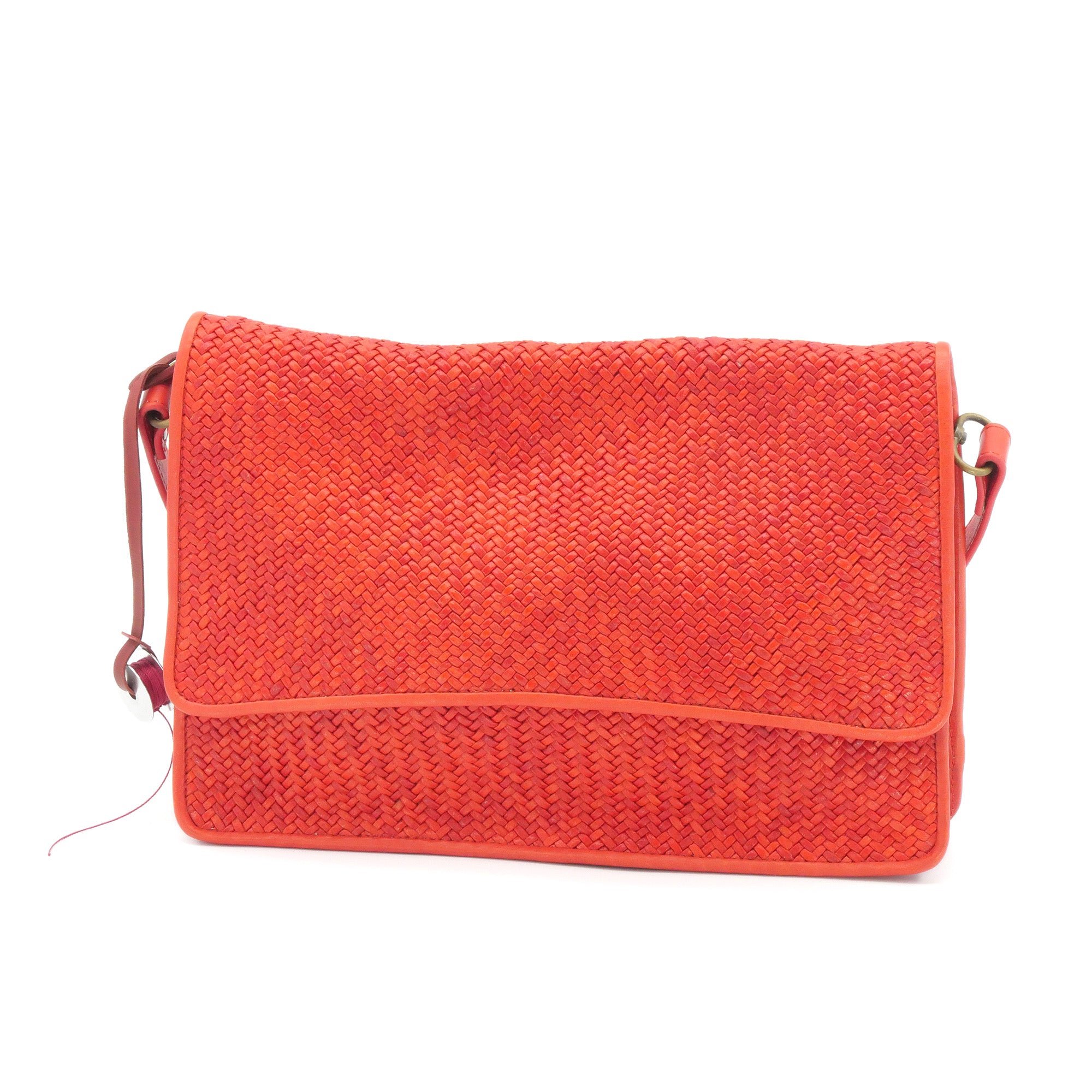 pochetta レザーイントレチャート クラッチ & サコッシュ 2way バッグ