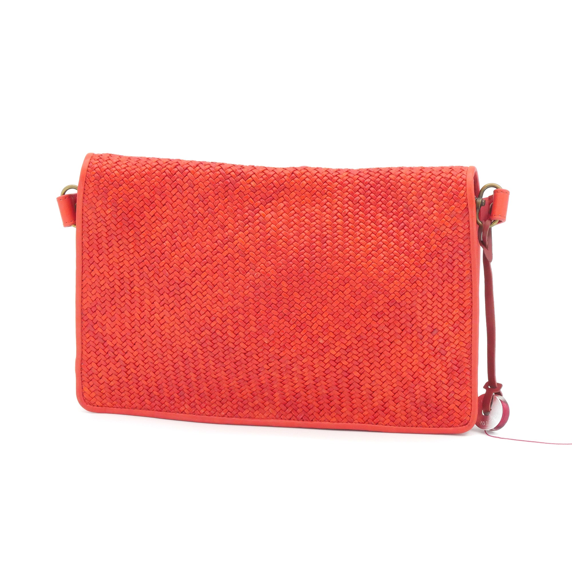 pochetta レザーイントレチャート クラッチ & サコッシュ 2way バッグ