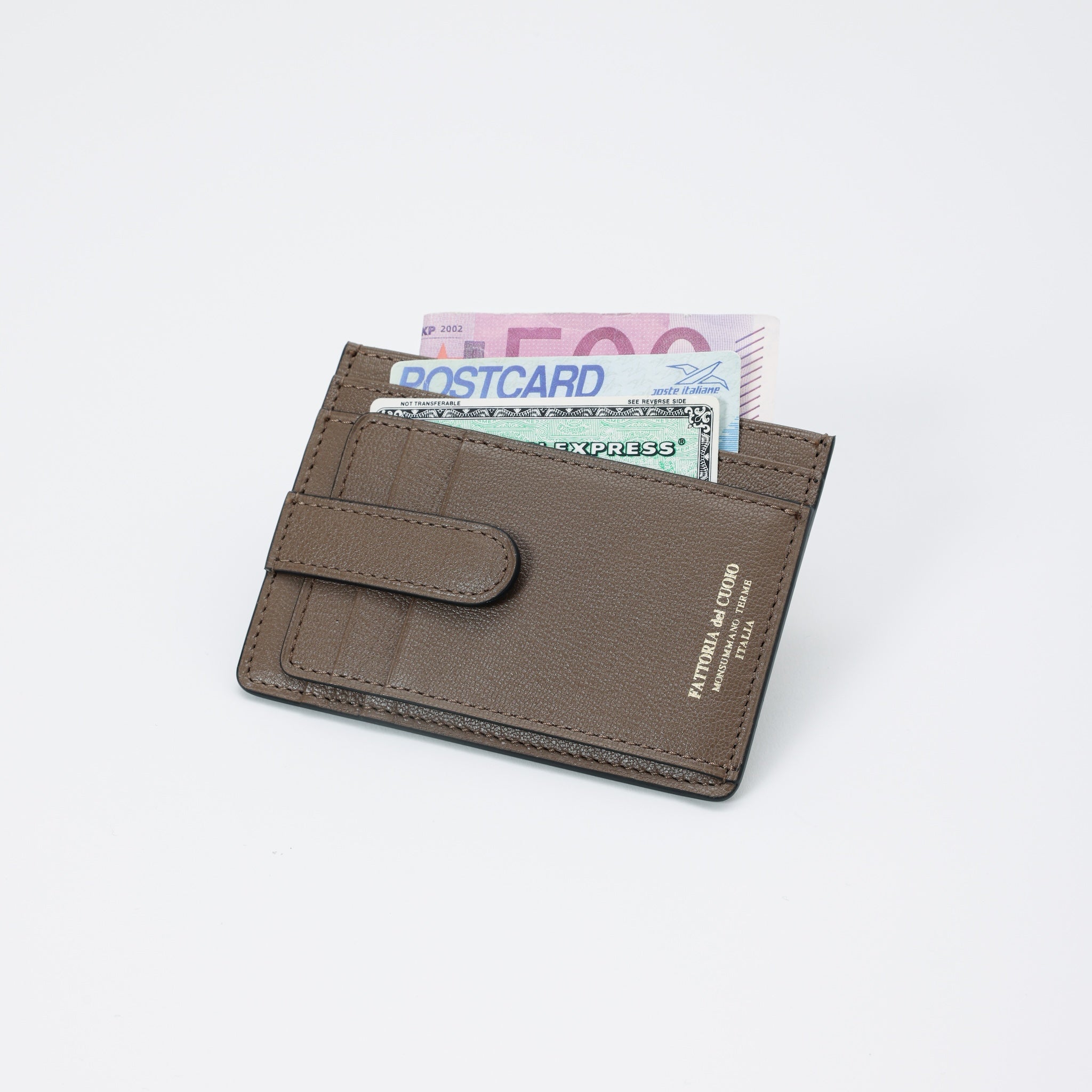 SACU カードケース / goat leather