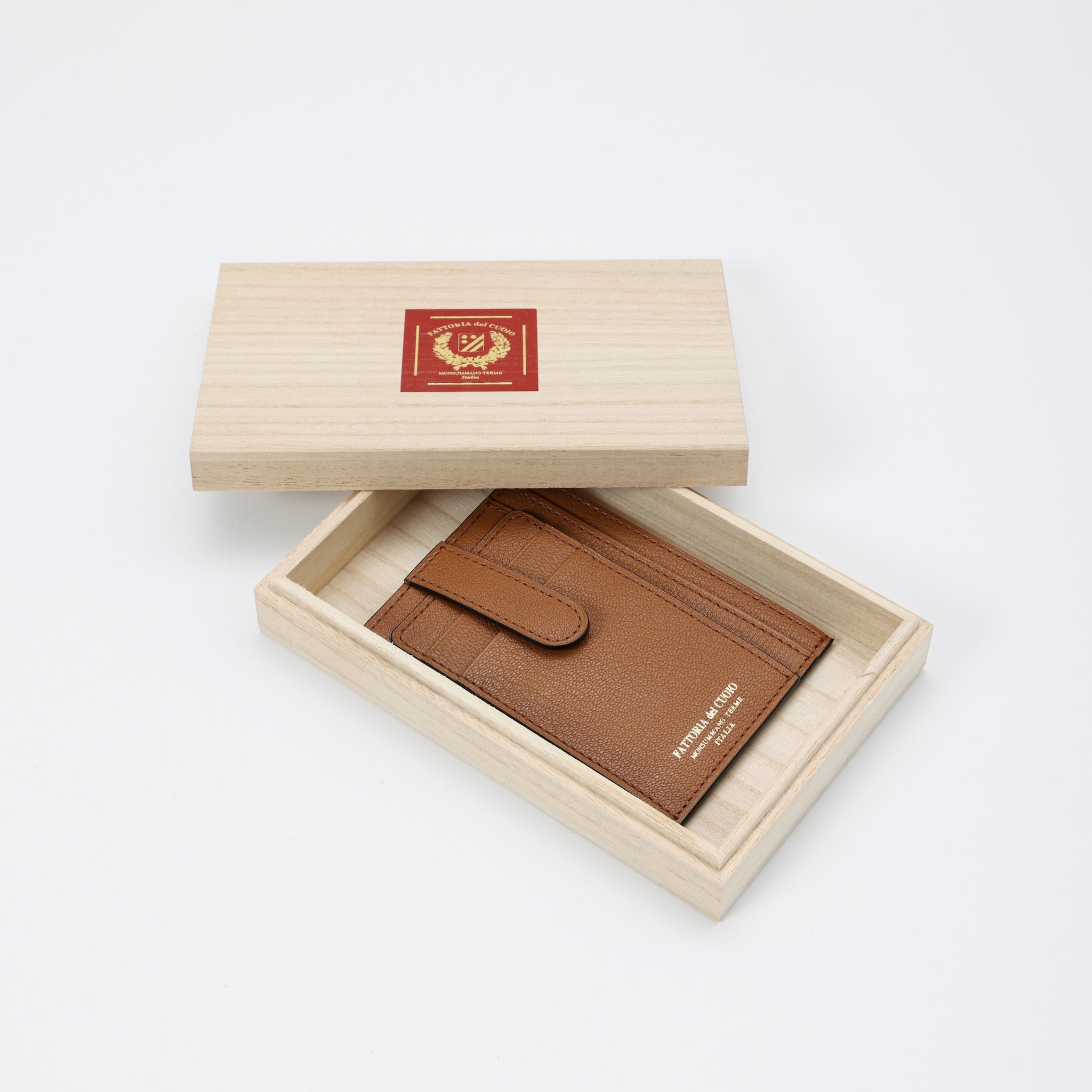 SACU カードケース / goat leather