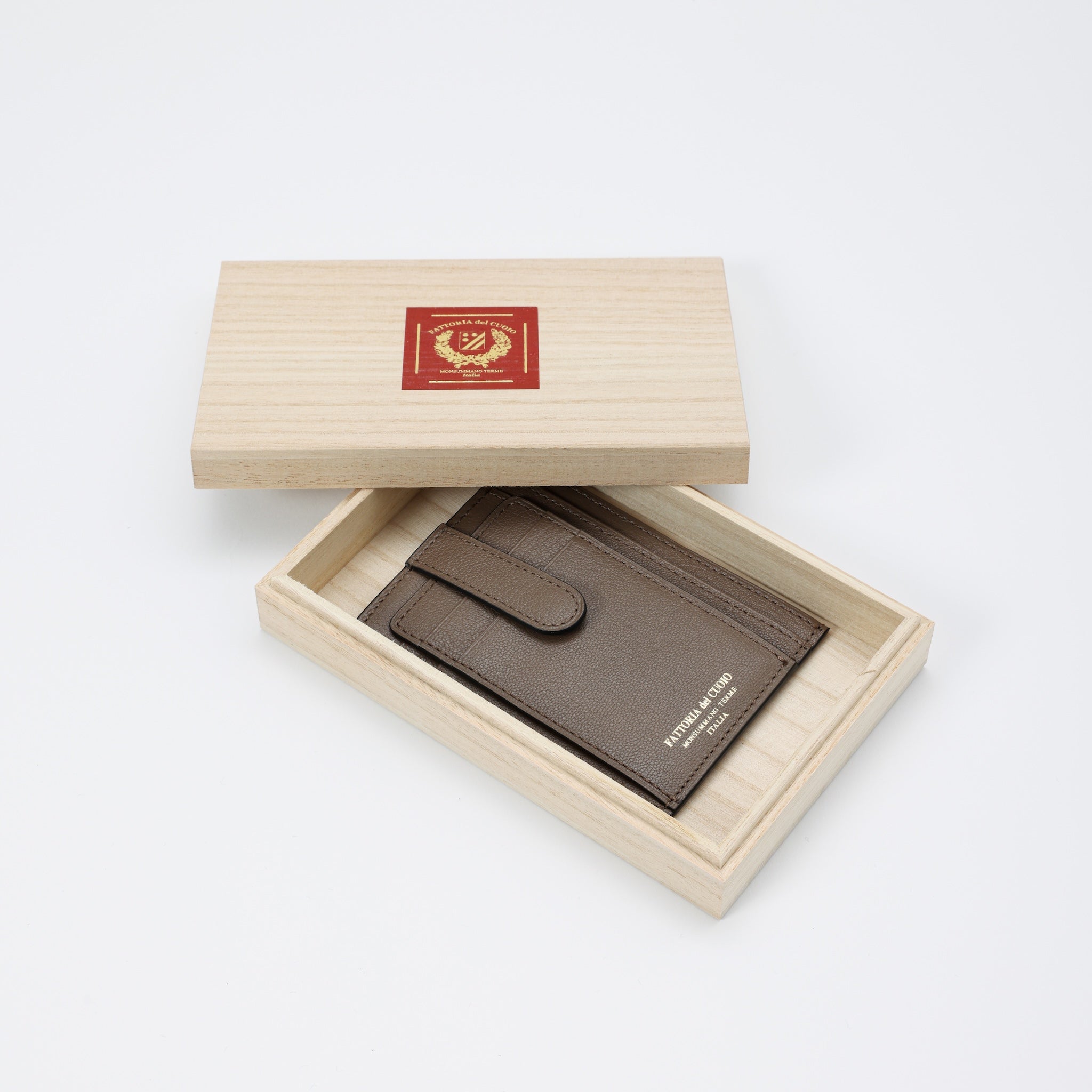 SACU カードケース / goat leather