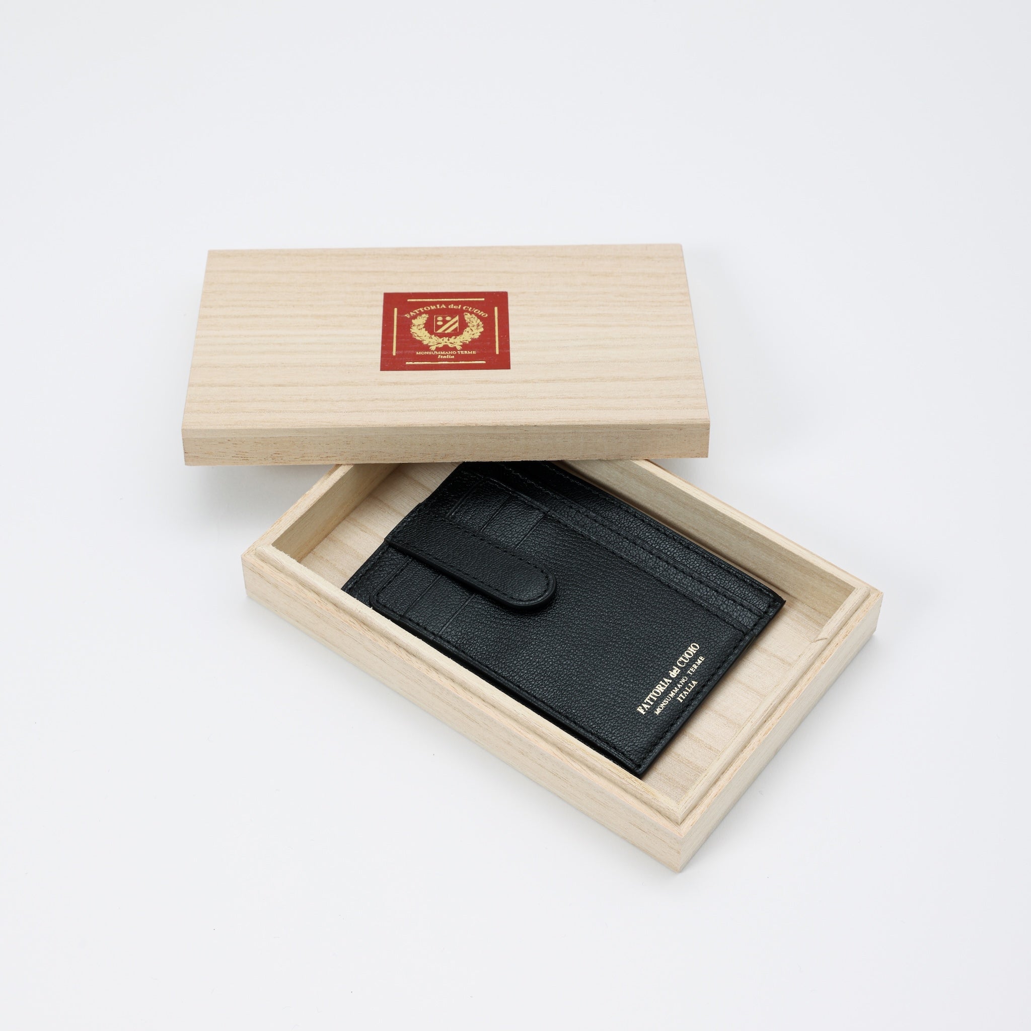 SACU カードケース / goat leather