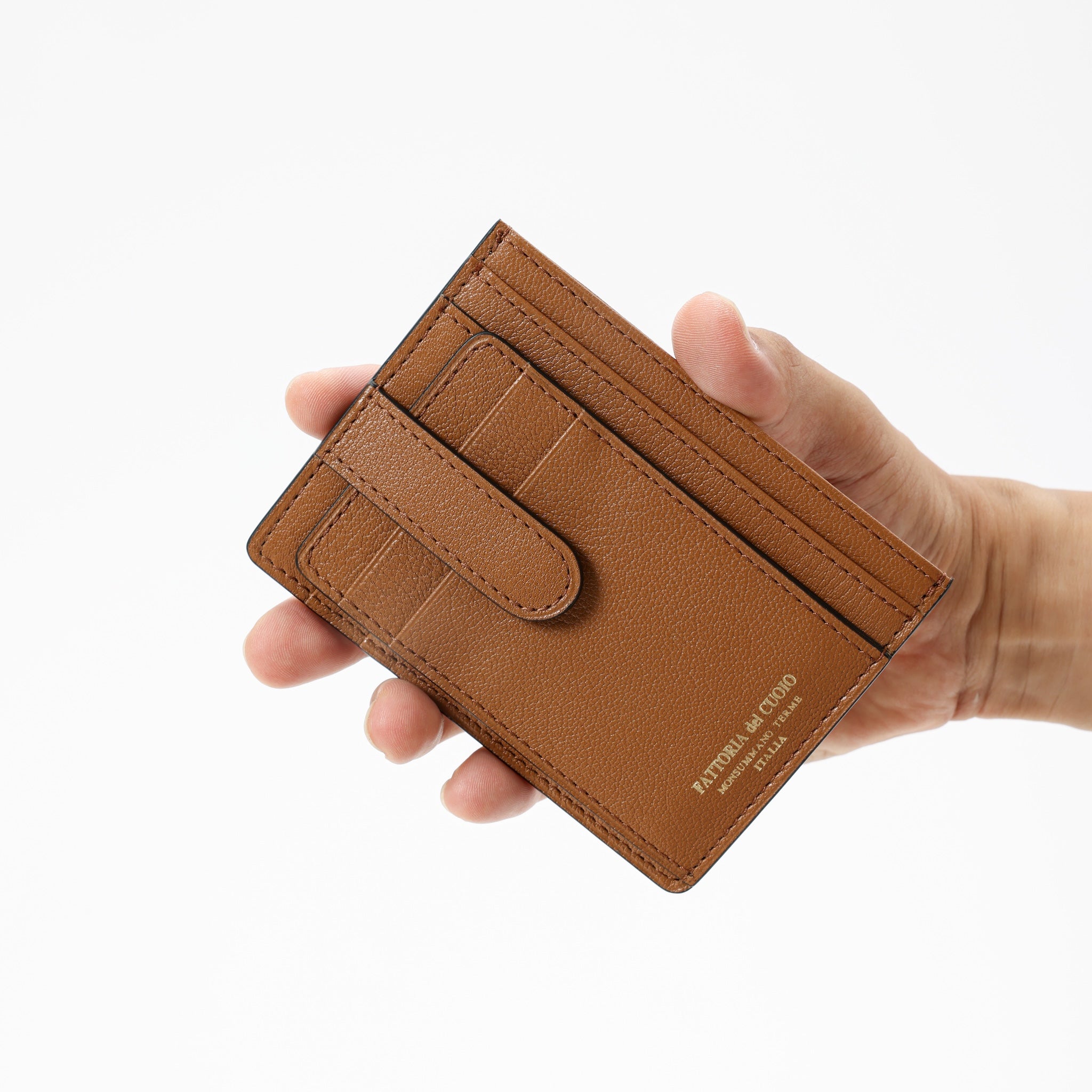 SACU カードケース / goat leather