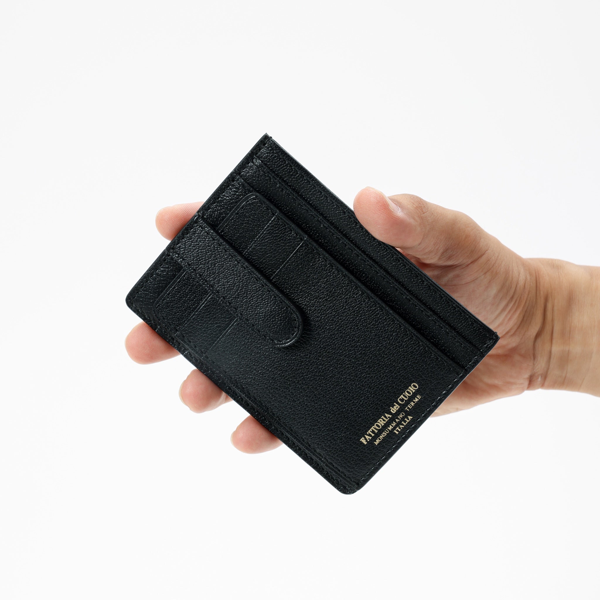 SACU カードケース / goat leather