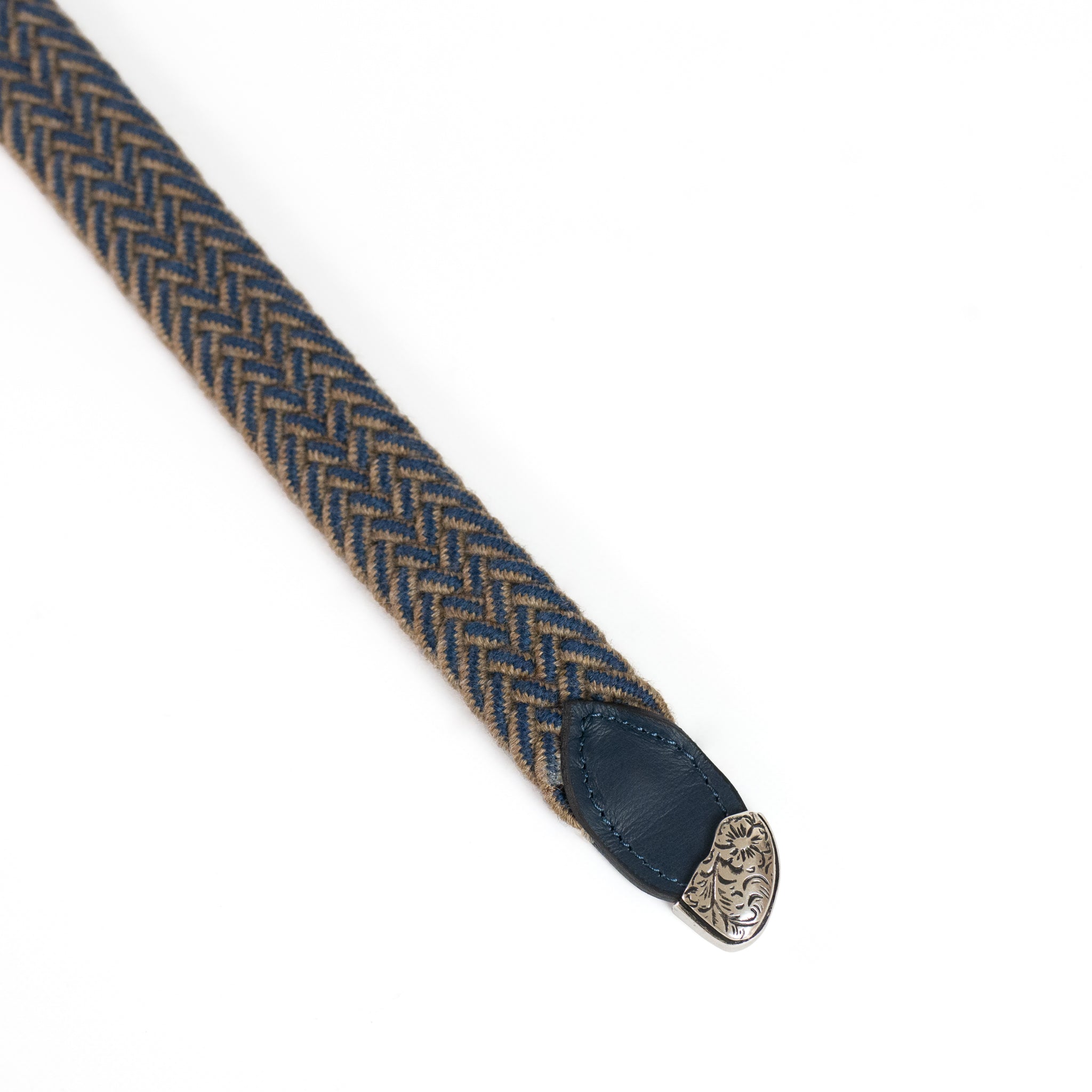 frangia 3° | wool mesh BELT / E / SILVER & GOLD BUCKLE