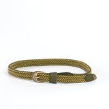 frangia 3° [wool mesh BELT / E / SILVER & GOLD BUCKLE]