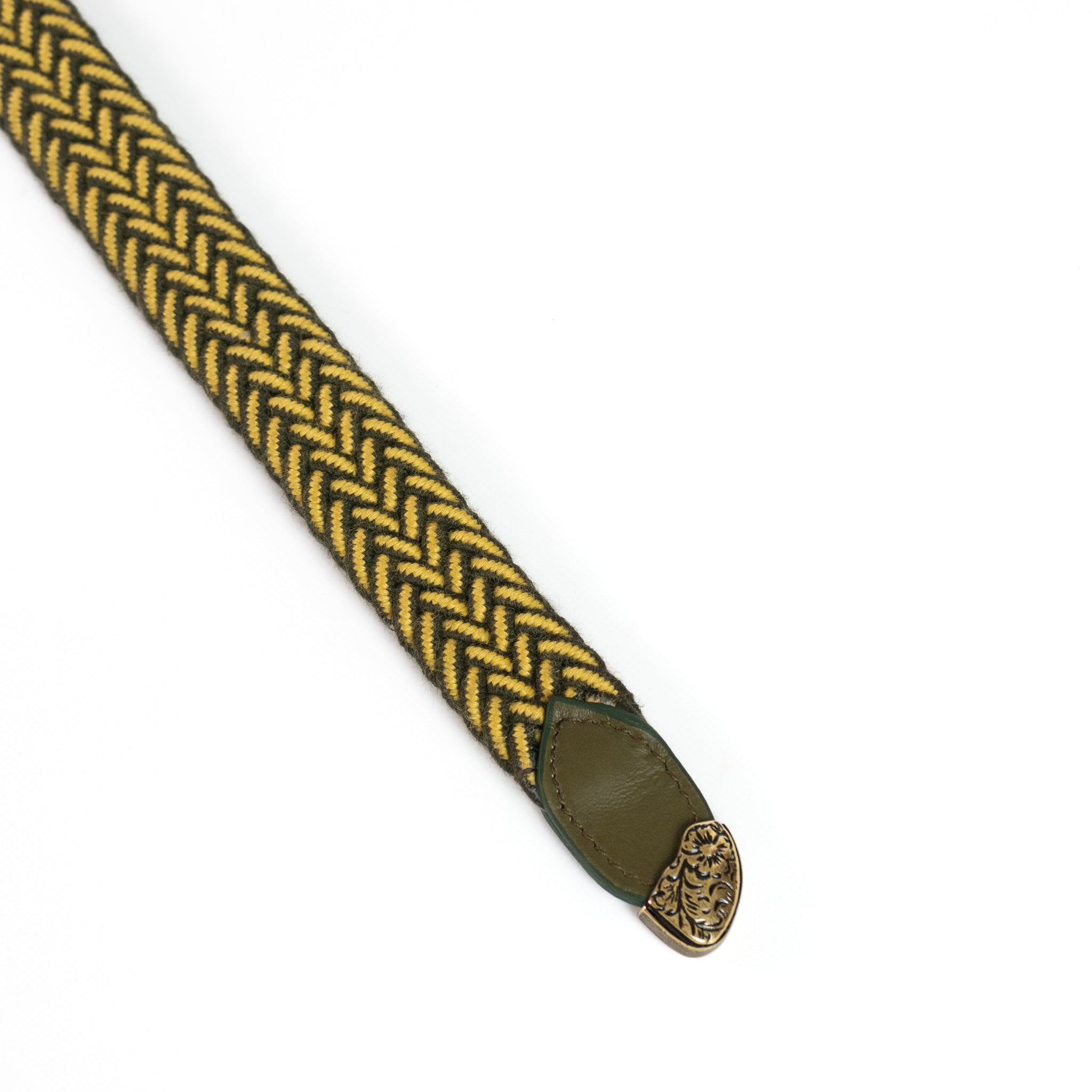 frangia 3° | wool mesh BELT / E / SILVER & GOLD BUCKLE