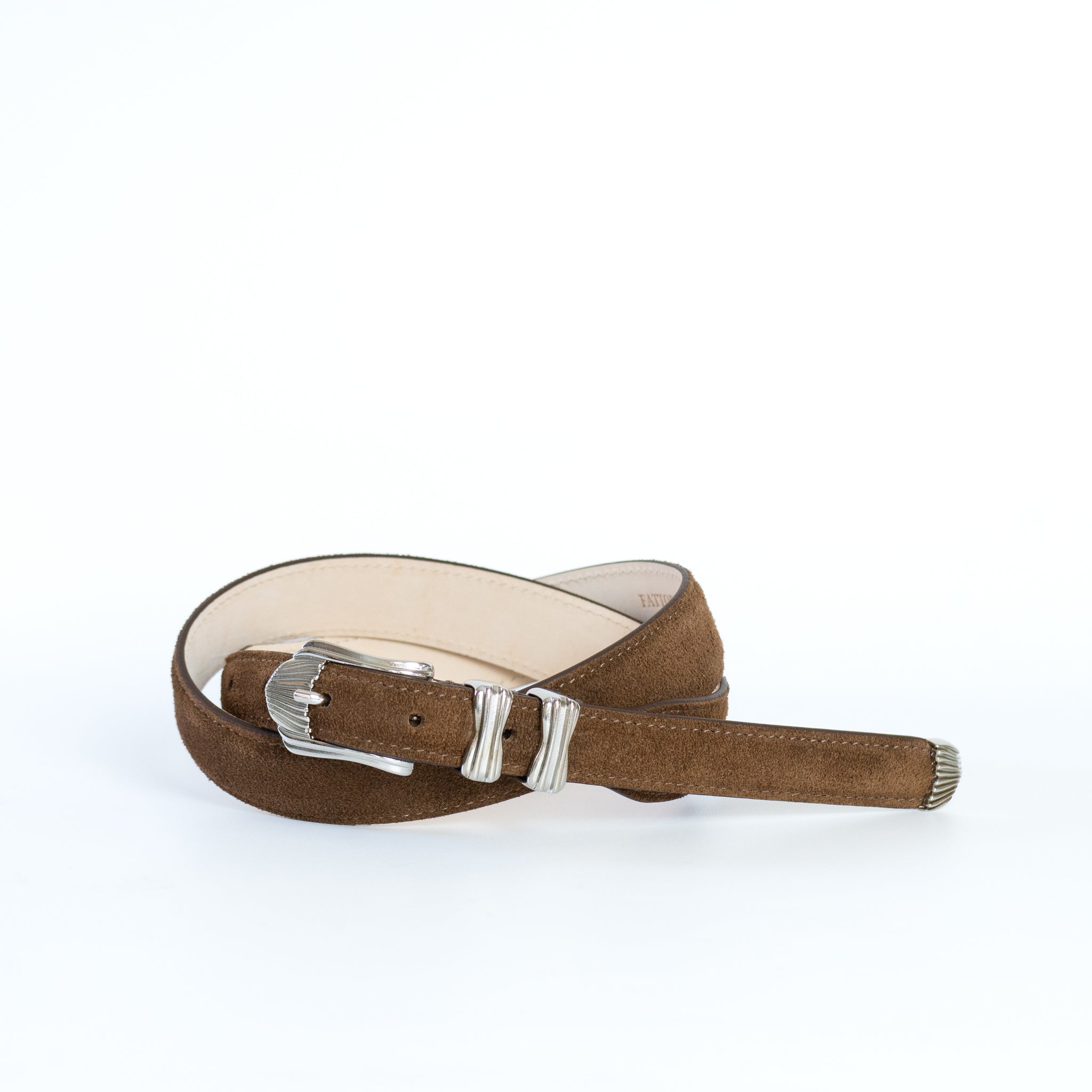 SUEDE LEATHER WESTERN BELT – ComaCo officina - WEB STORE