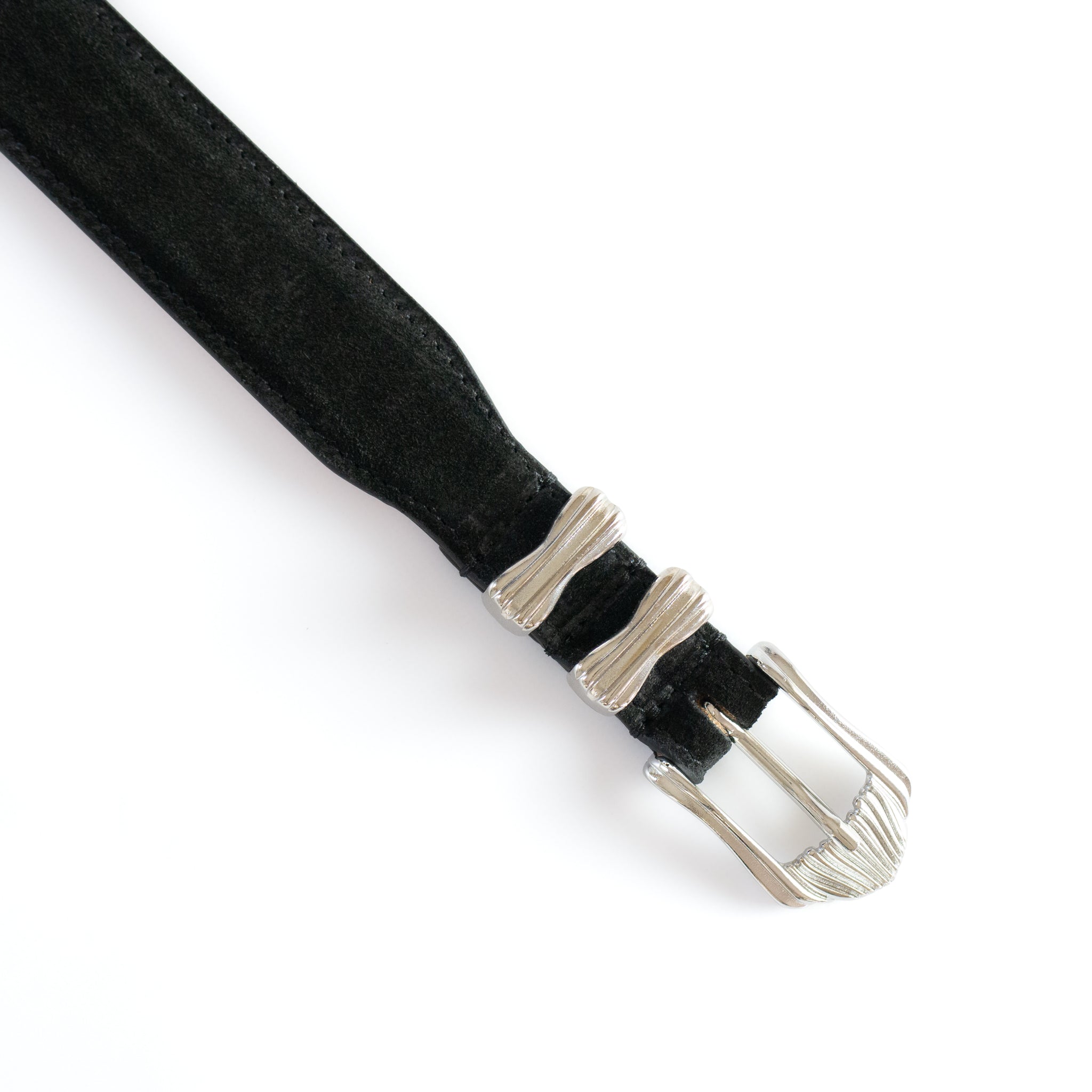 SUEDE LEATHER WESTERN BELT