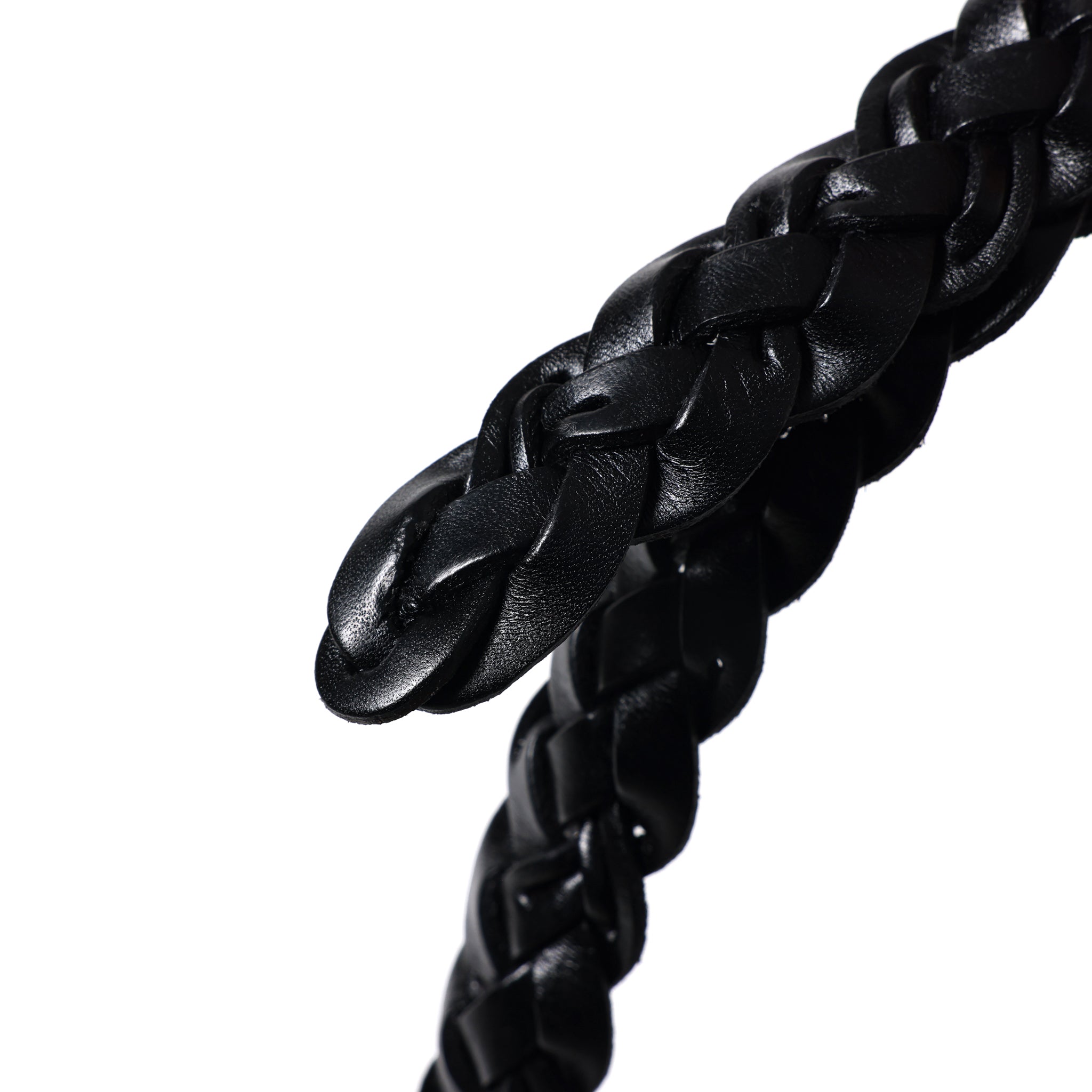 HAND-BRAIDED / asolina [leather mesh belt] | W05