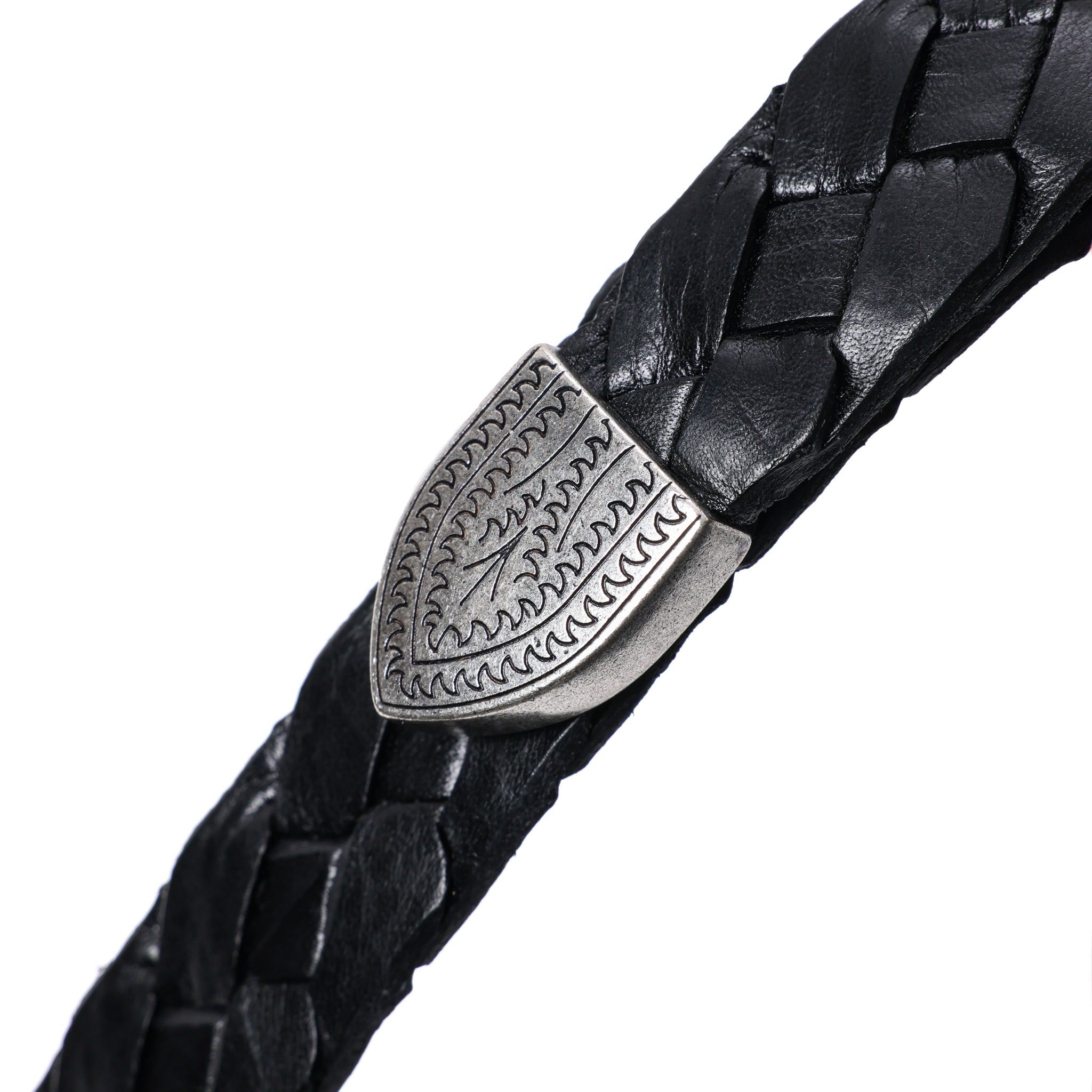 カウレザー ウェスタンメッシュベルト W08 (SILVER) | 25mm