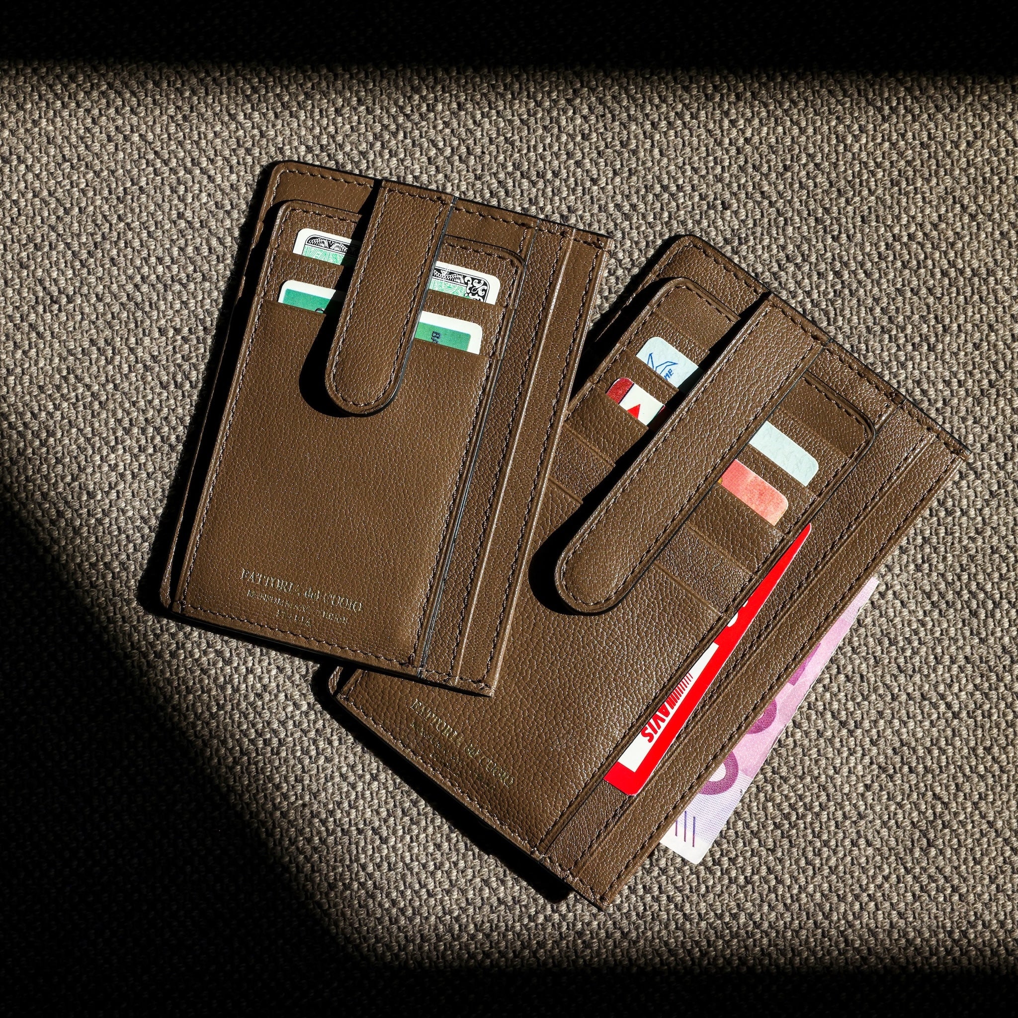 SACU カードケース / goat leather