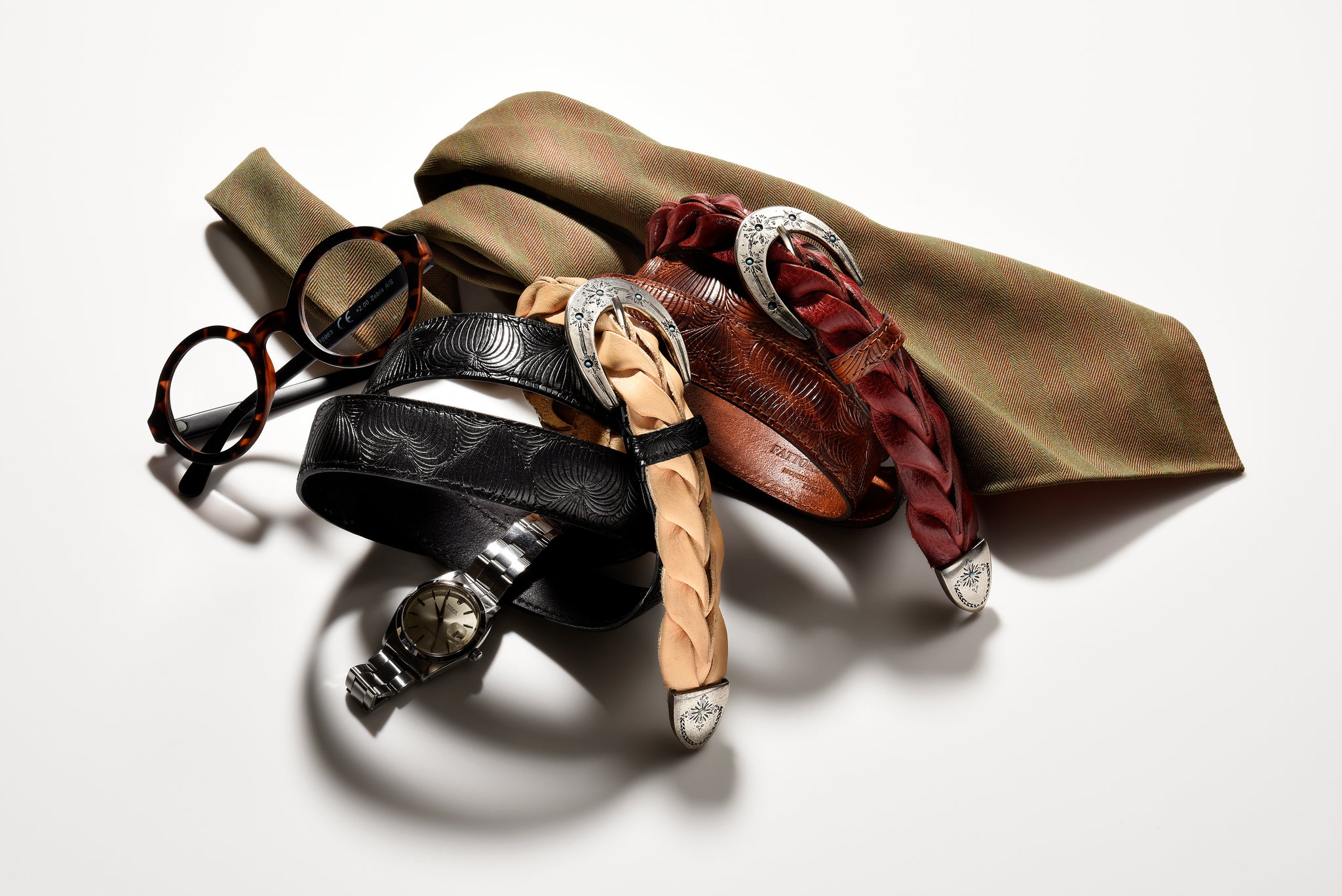 WESTERN COMBINATION MESH BELT / FRONT MESH