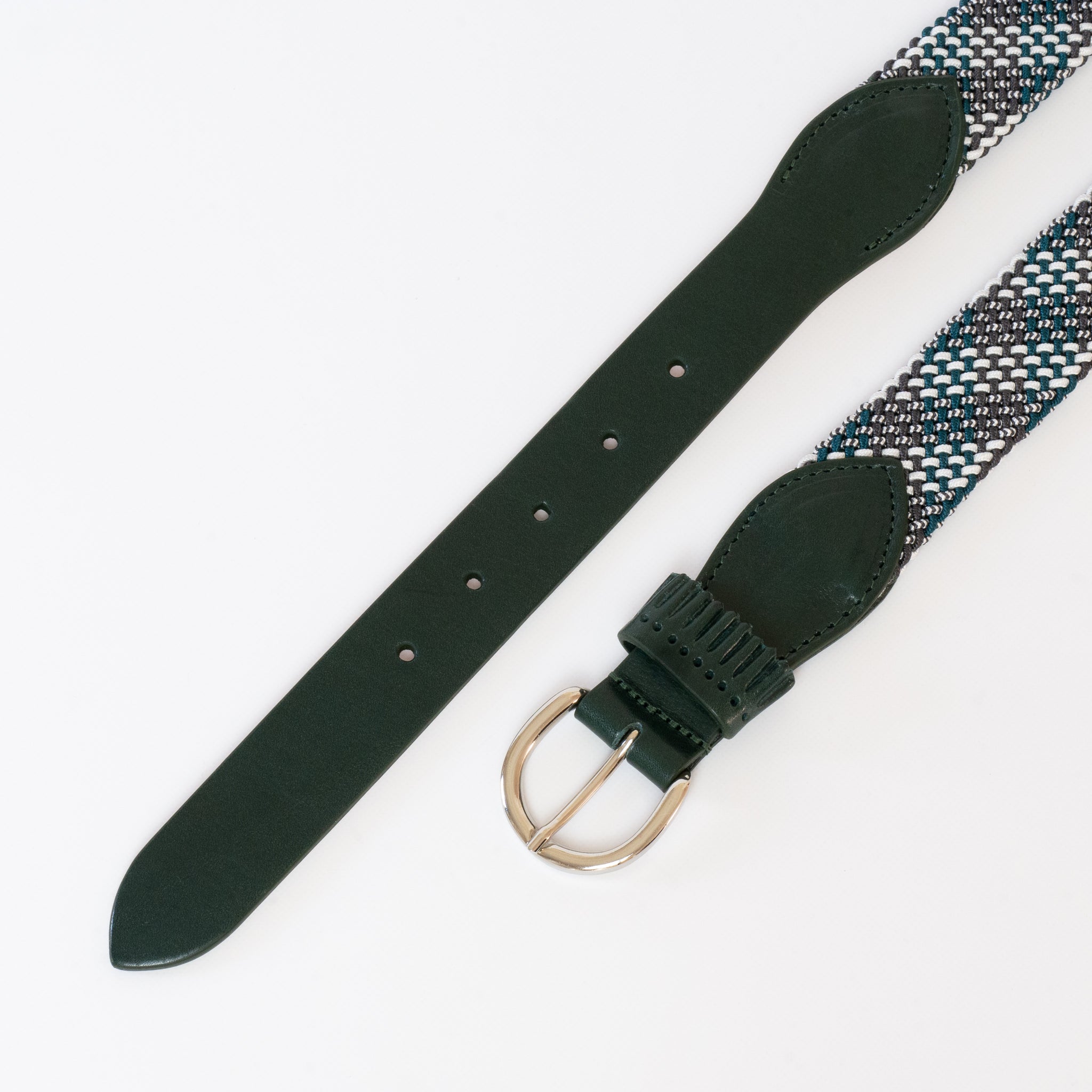 frangia 1° | Leather combination mesh BELT / E