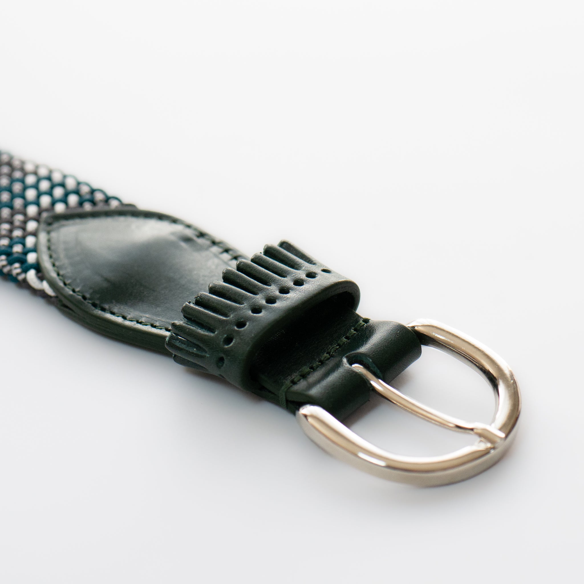 frangia 1° [Leather combination mesh BELT / E]