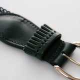 frangia 1° [Leather combination mesh BELT / E]