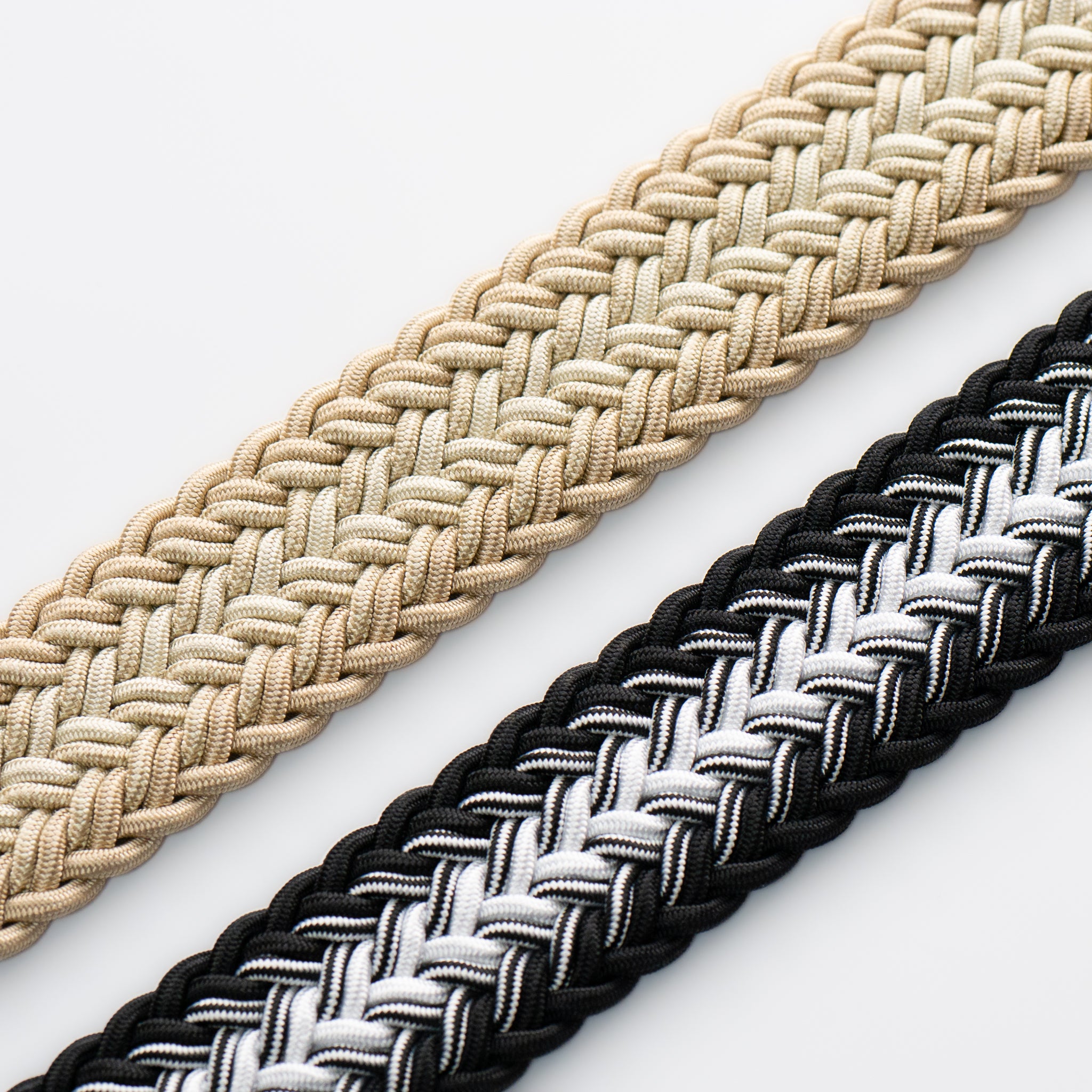 frangia 1° | Leather combination mesh BELT / E