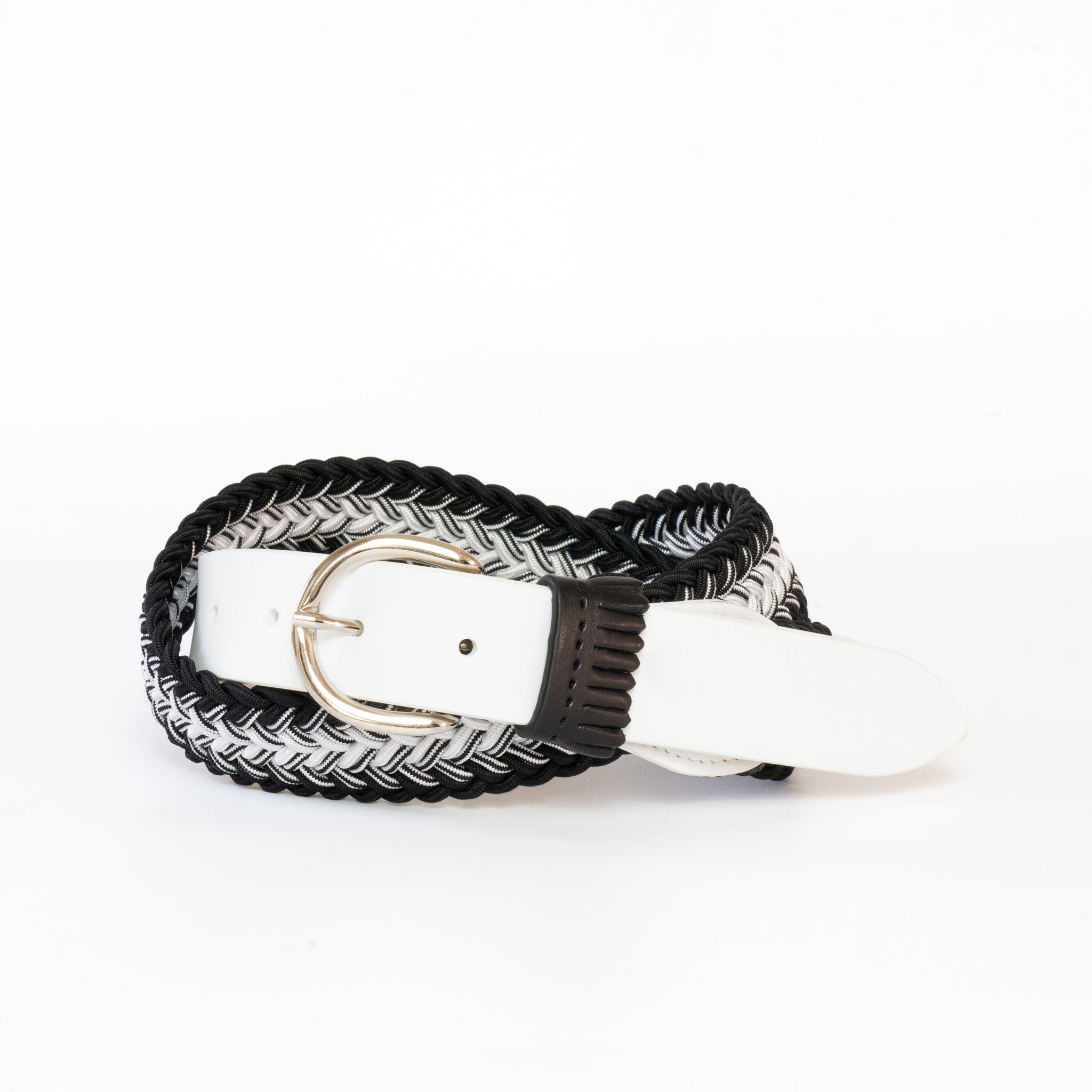 frangia 1° | Leather combination mesh BELT / E