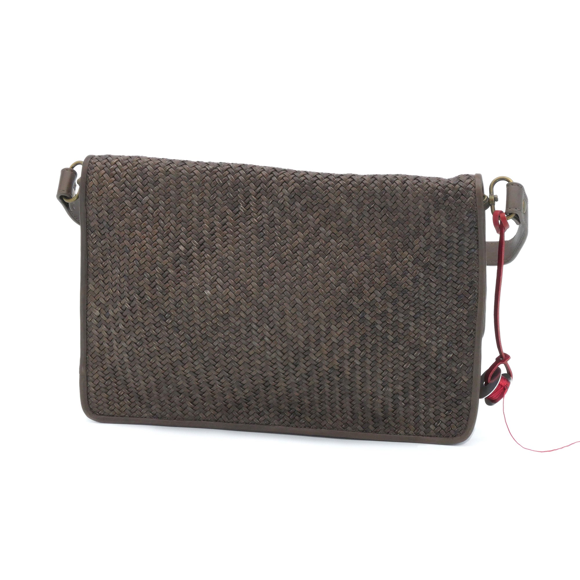 pochetta レザーイントレチャート クラッチ & サコッシュ 2way バッグ