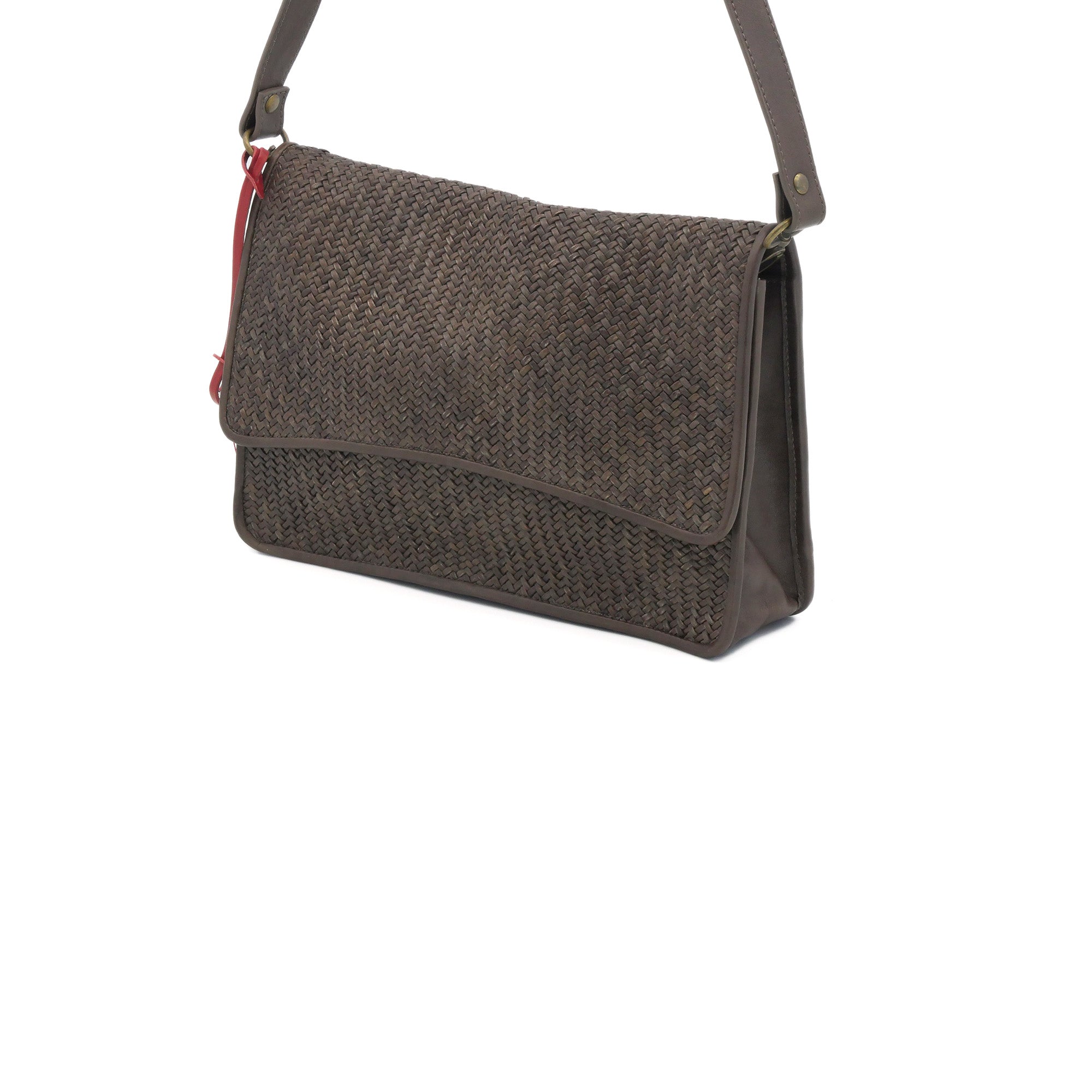 pochetta レザーイントレチャート クラッチ & サコッシュ 2way バッグ