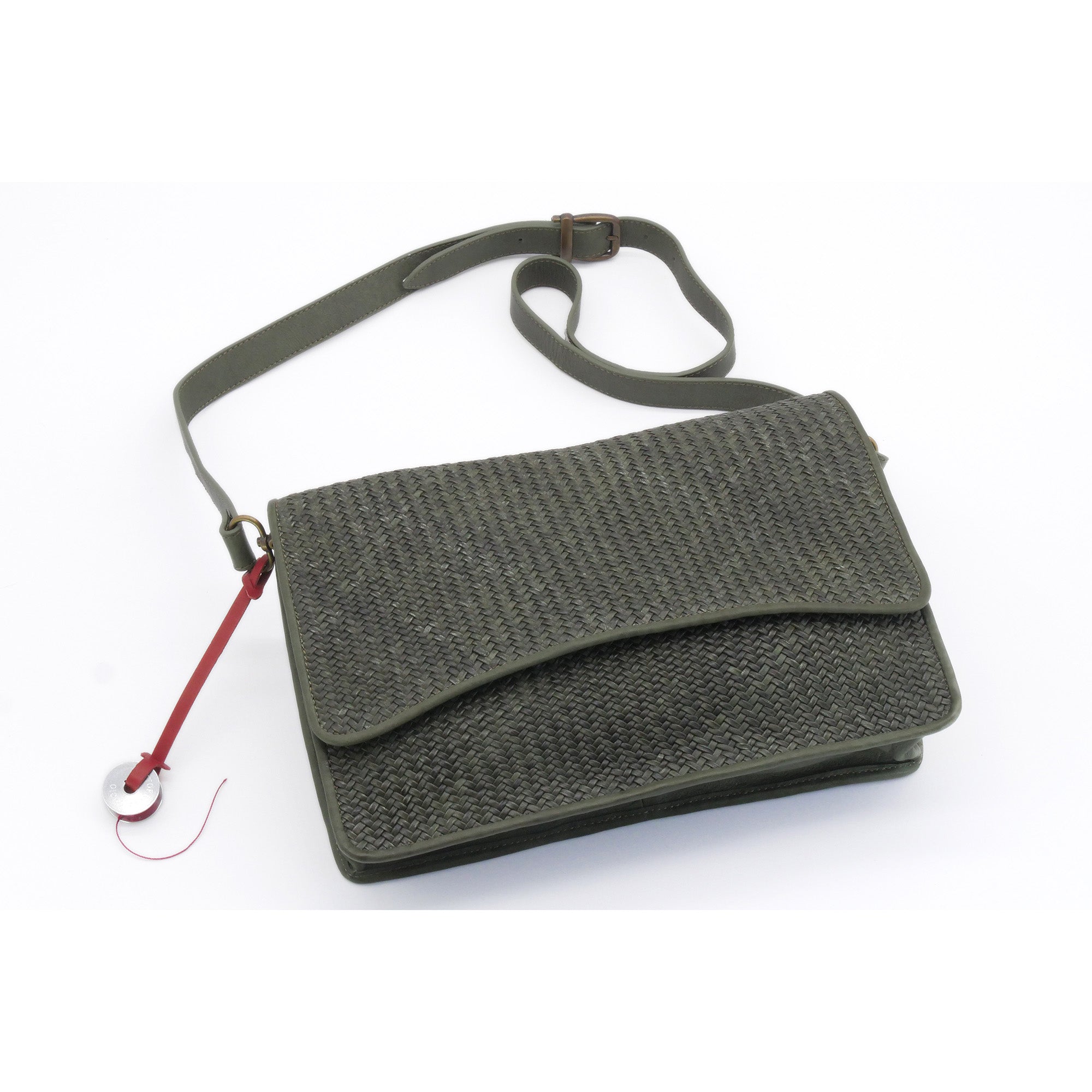 pochetta レザーイントレチャート クラッチ & サコッシュ 2way バッグ