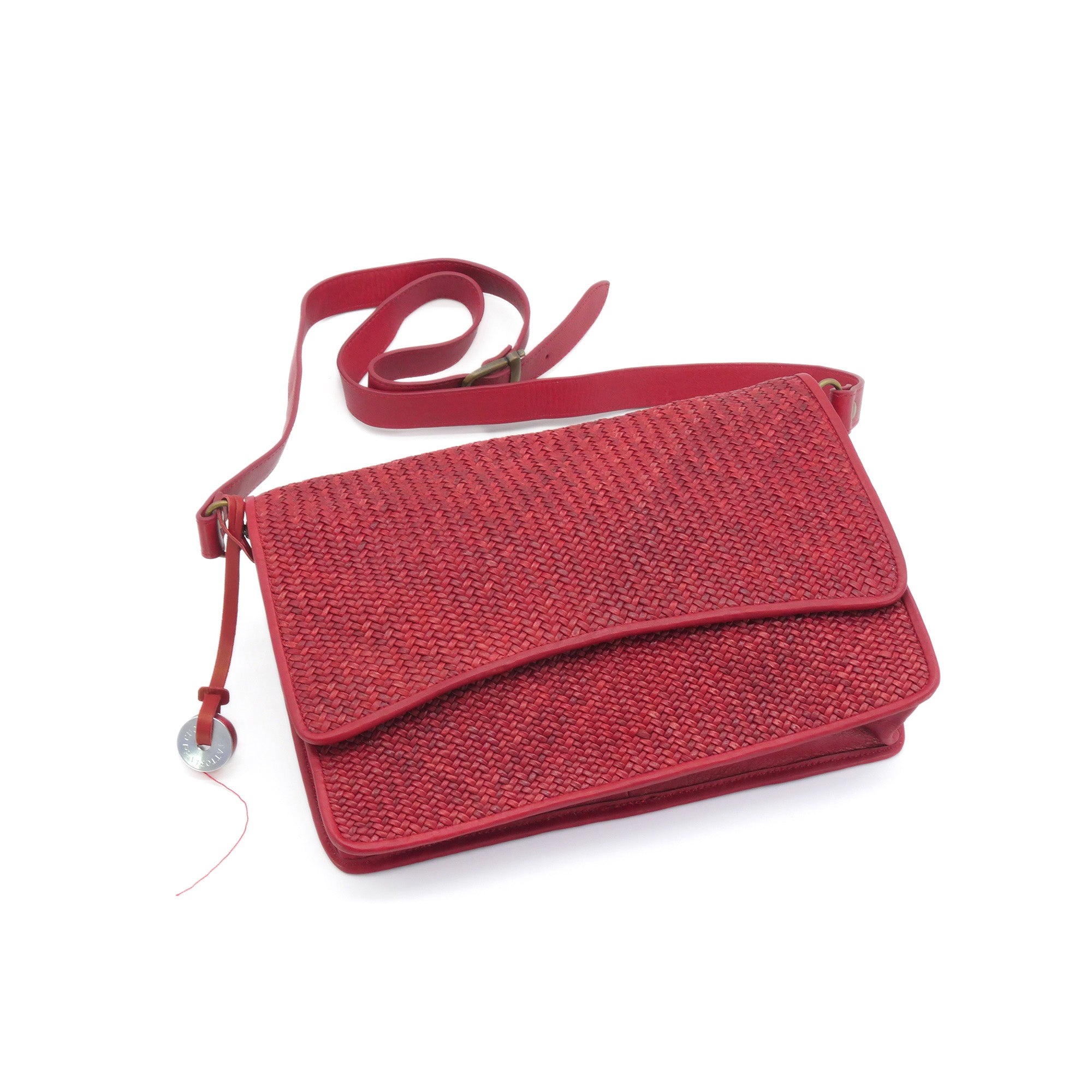 pochetta レザーイントレチャート クラッチ & サコッシュ 2way バッグ